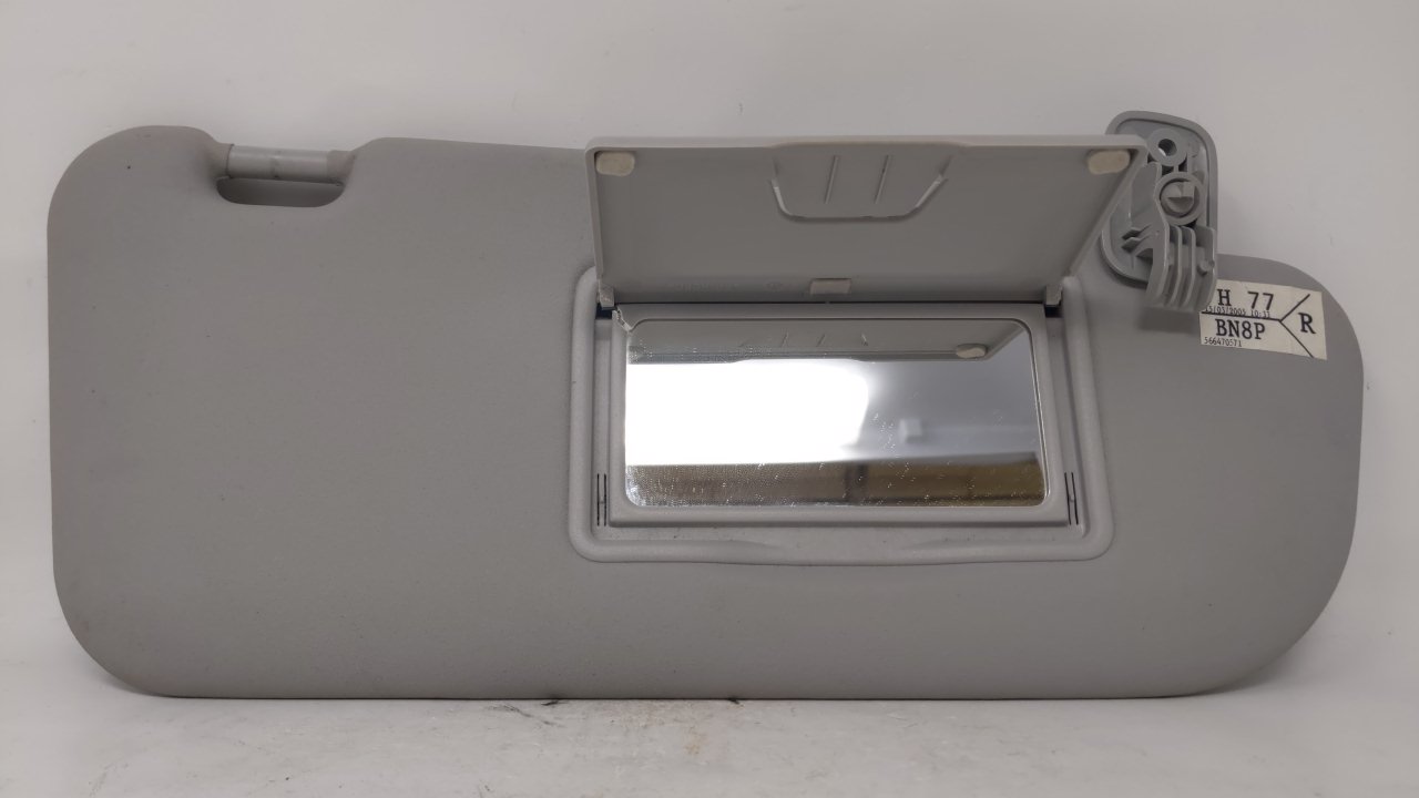2004 Mazda 3 Passenger Sun Visor Mirror Right Sunvisor Gray 48790 - Oemusedautoparts1.com