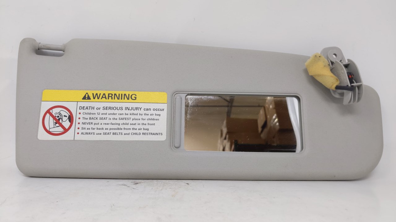 1998 Volkswagen Passat Passenger Sun Visor Mirror Right Sunvisor Gray 48797 - Oemusedautoparts1.com