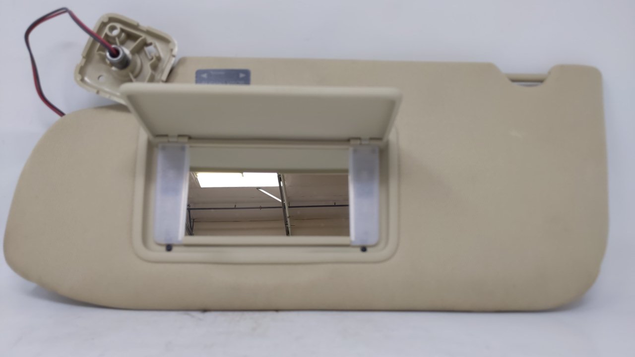 2010 Lincoln Mkt Driver Left Sun Visor Sunvisor Tan 48807 - Oemusedautoparts1.com