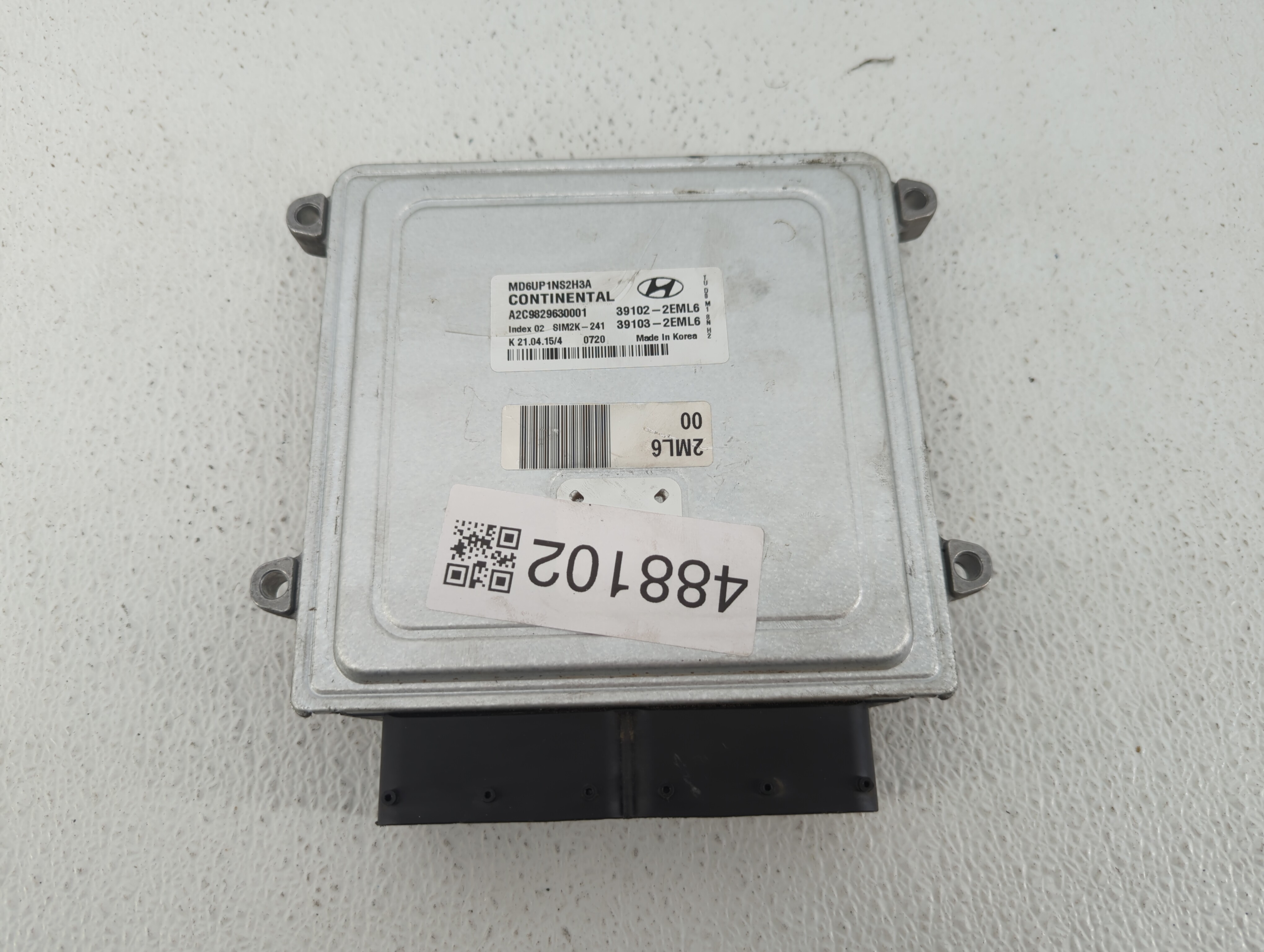 Picture of 2014-2016 Hyundai Elantra Engine Computer Ecu Pcm Ecm Pcu Oem 488102