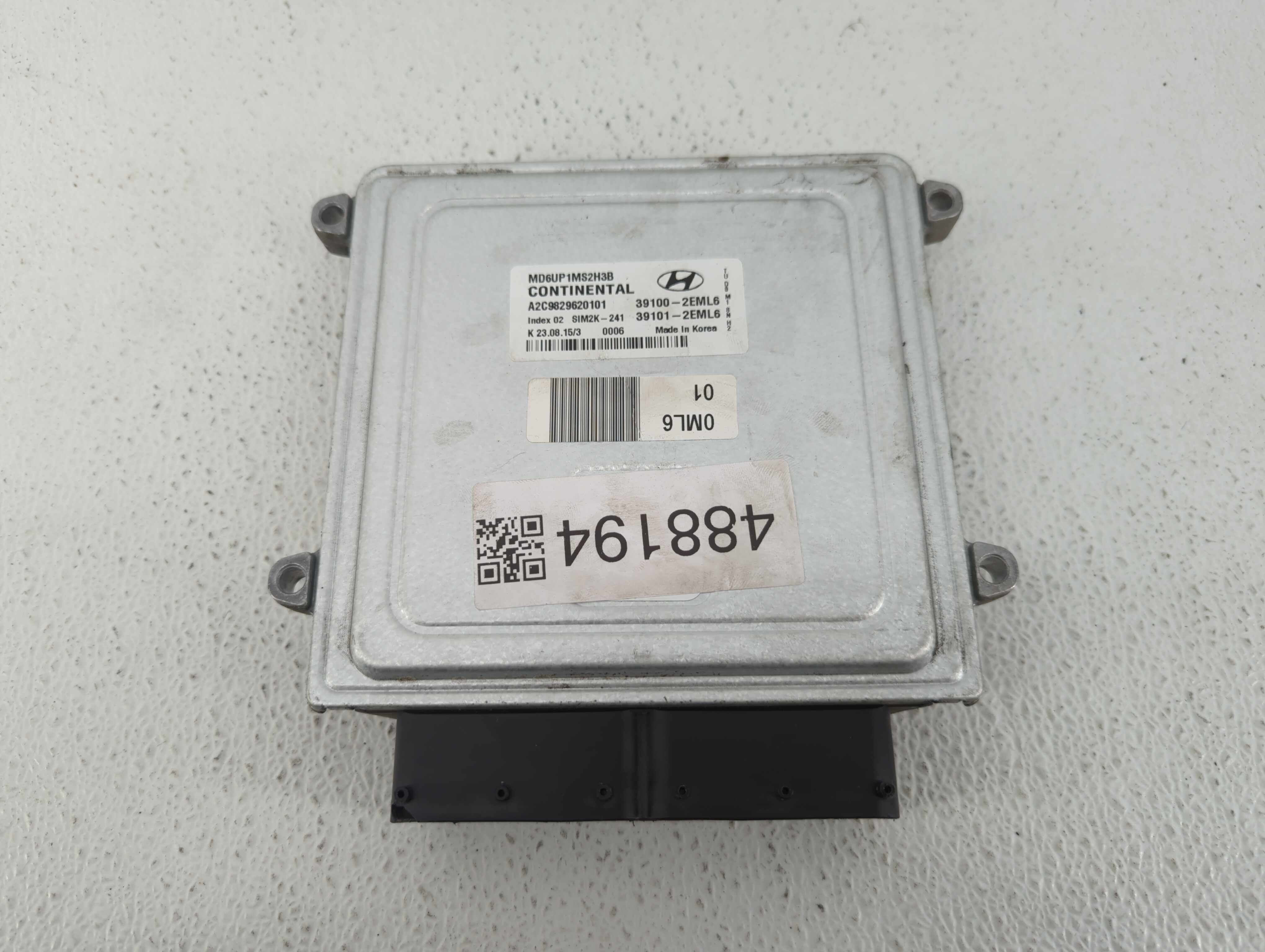 Picture of 2014-2016 Hyundai Elantra Engine Computer Ecu Pcm Ecm Pcu Oem 488194