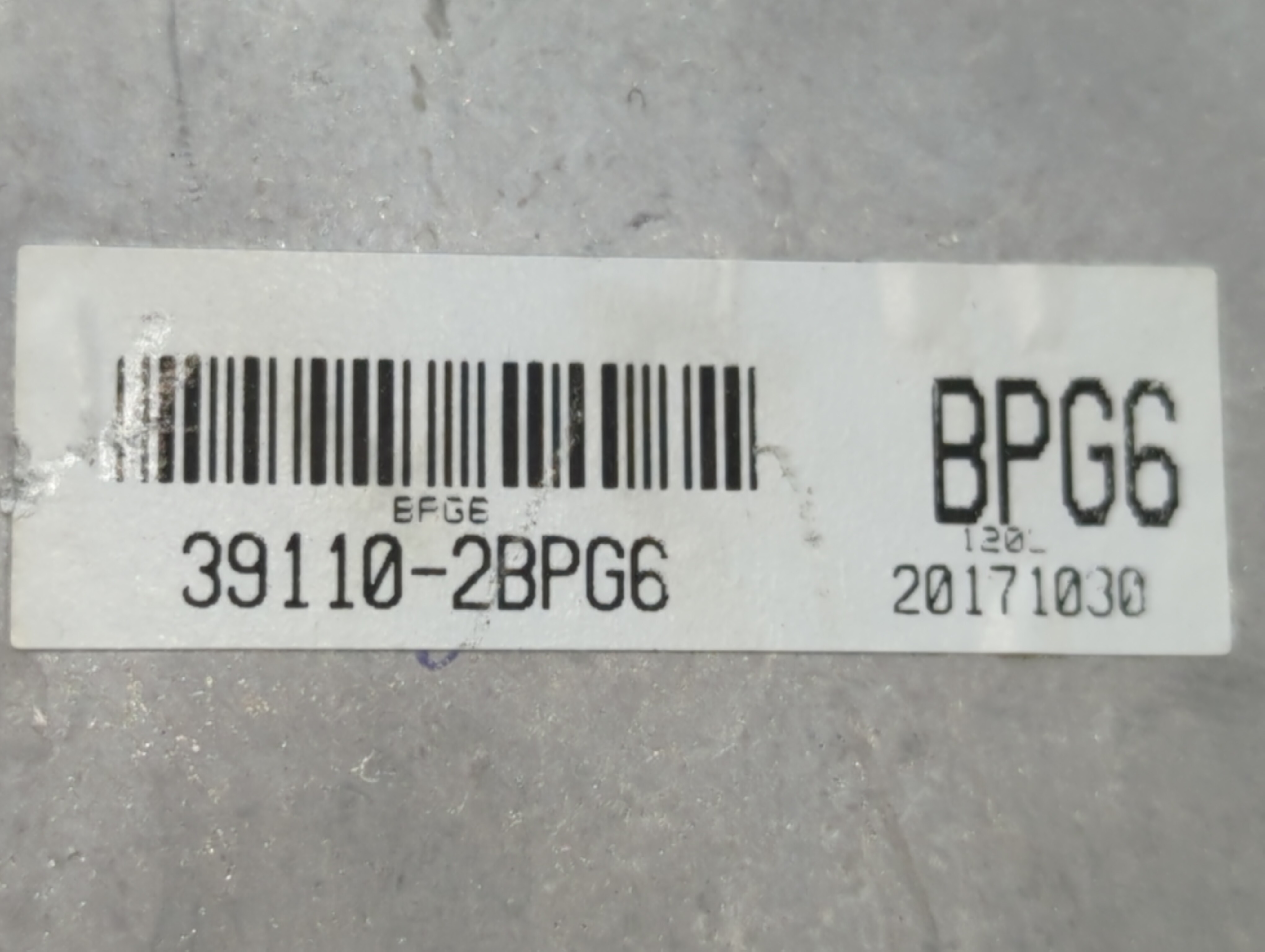 Picture of 2017-2019 Kia Soul Engine Computer Ecu Pcm Ecm Pcu Oem 488719