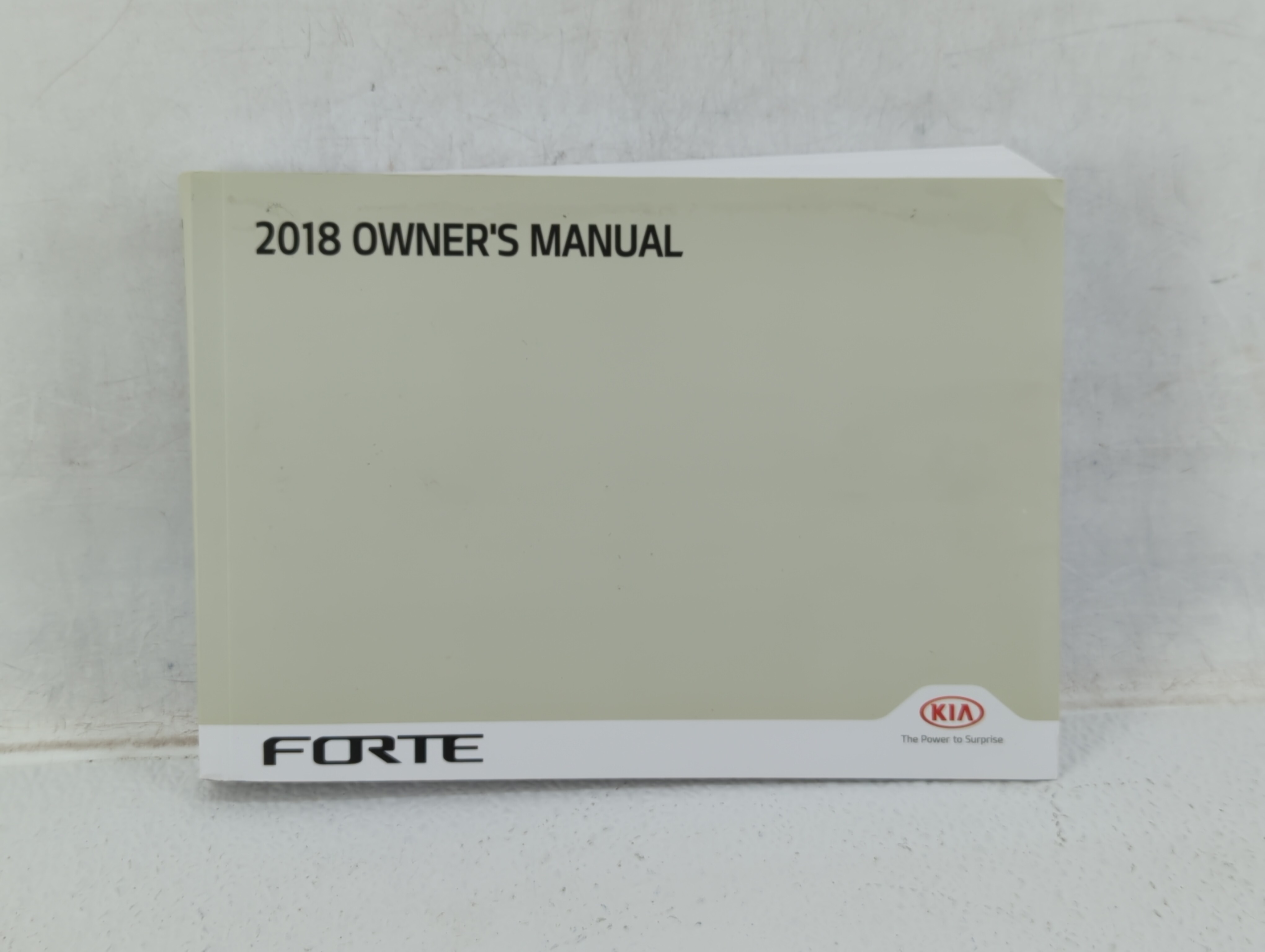 2018 Kia Forte Owners Manual Book Guide 492689 - Oemusedautoparts1.com