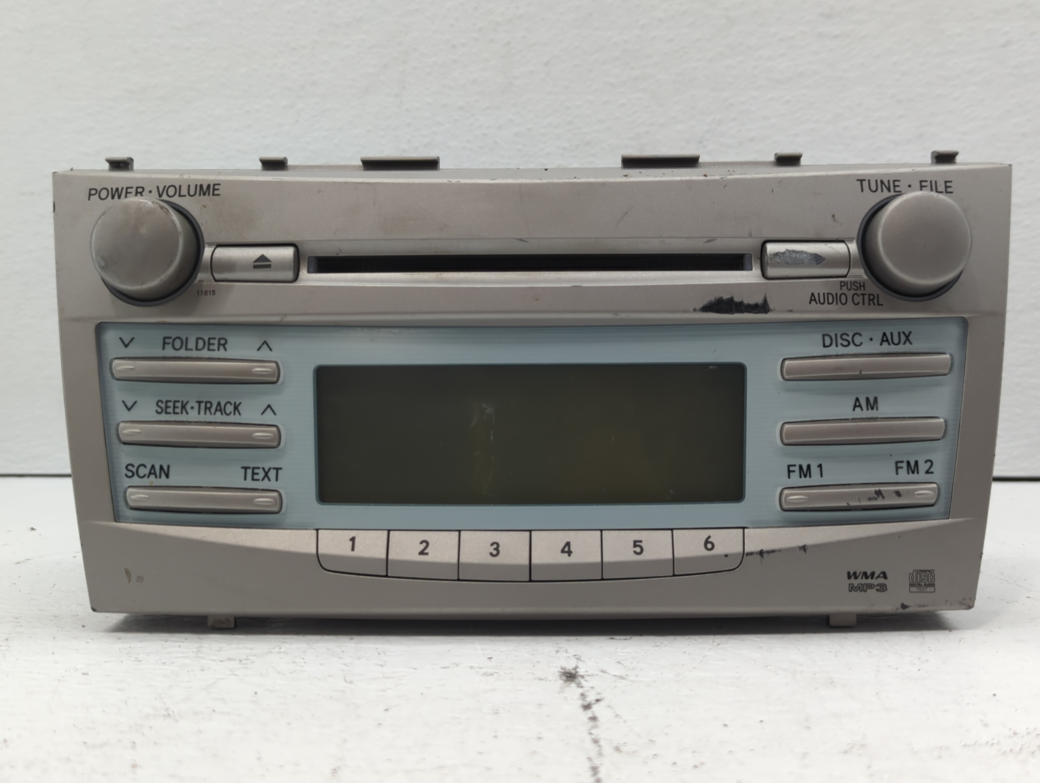 2007-2009 Toyota Camry Am Fm Cd Player Radio Receiver 498820 - Oemusedautoparts1.com