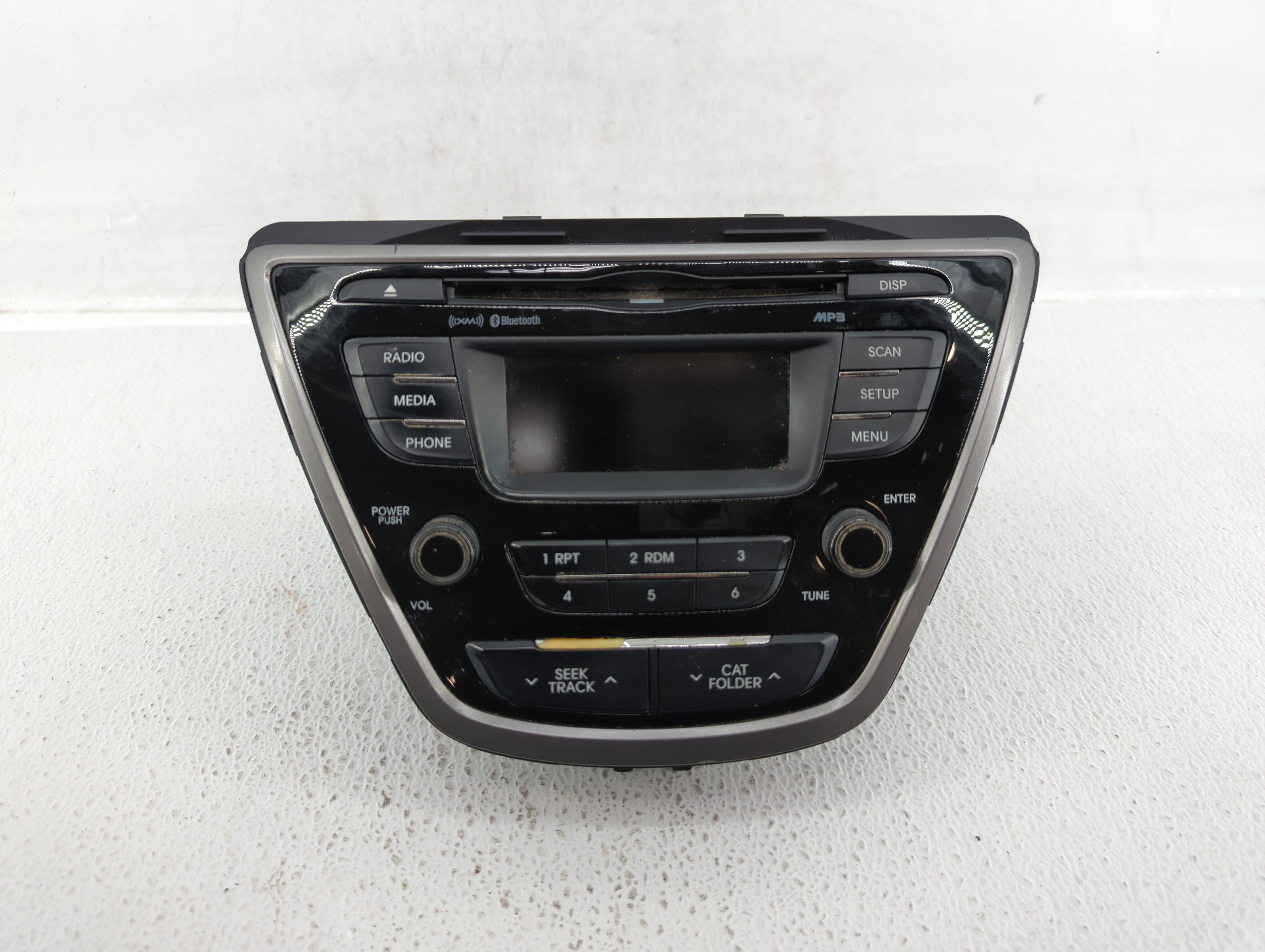 2013-2013 Hyundai Elantra Am Fm Cd Player Radio Receiver 502409 - Oemusedautoparts1.com
