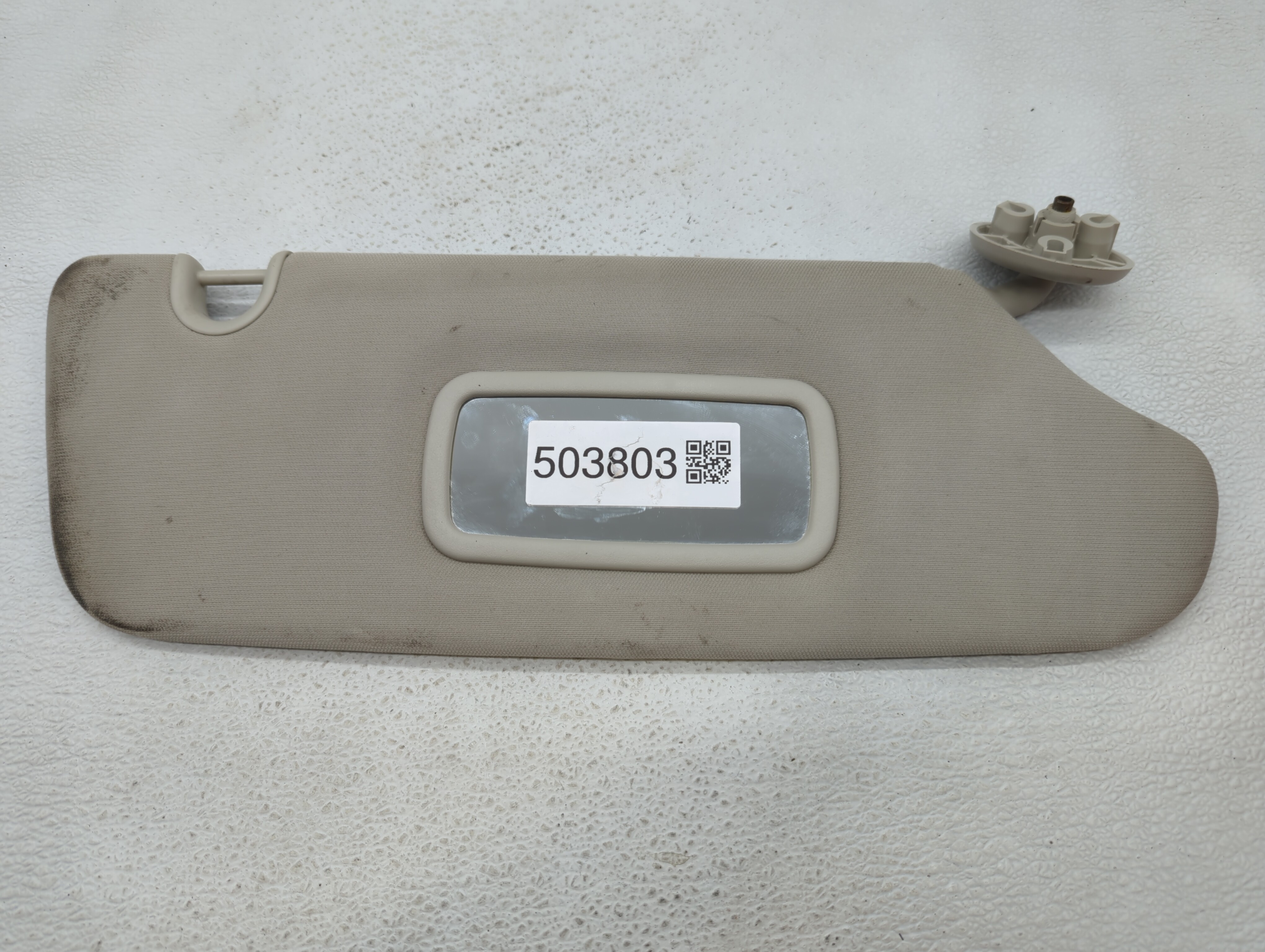 Picture of Dodge Caravan Driver Sun Visor Mirror Left Sunvisor Cream 503803