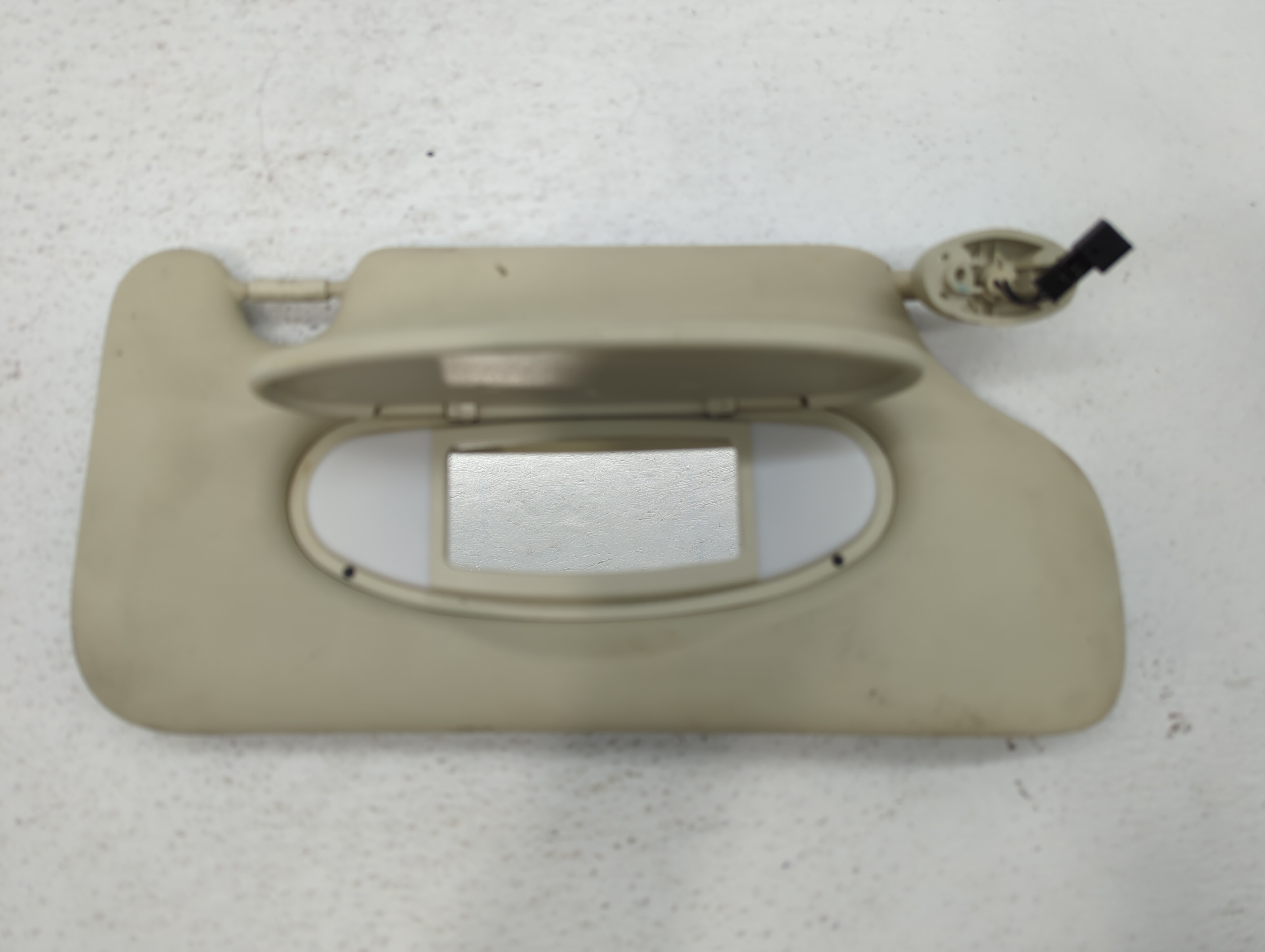 Ford Country Sedan Passenger Sun Visor Mirror Right Sunvisor Tan 503830 - Oemusedautoparts1.com