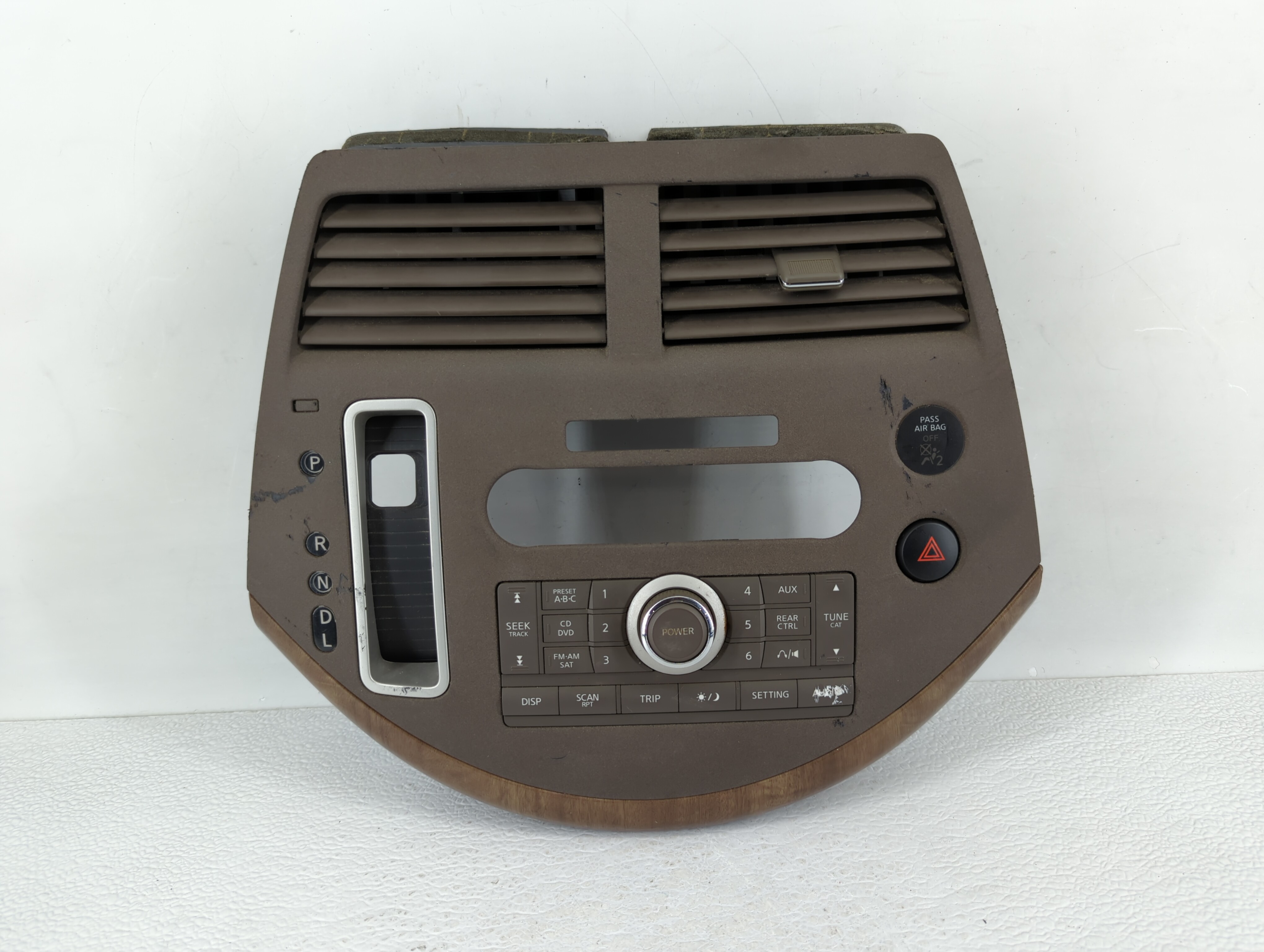 2007-2009 Nissan Quest Radio Control Panel 504525 - Oemusedautoparts1.com