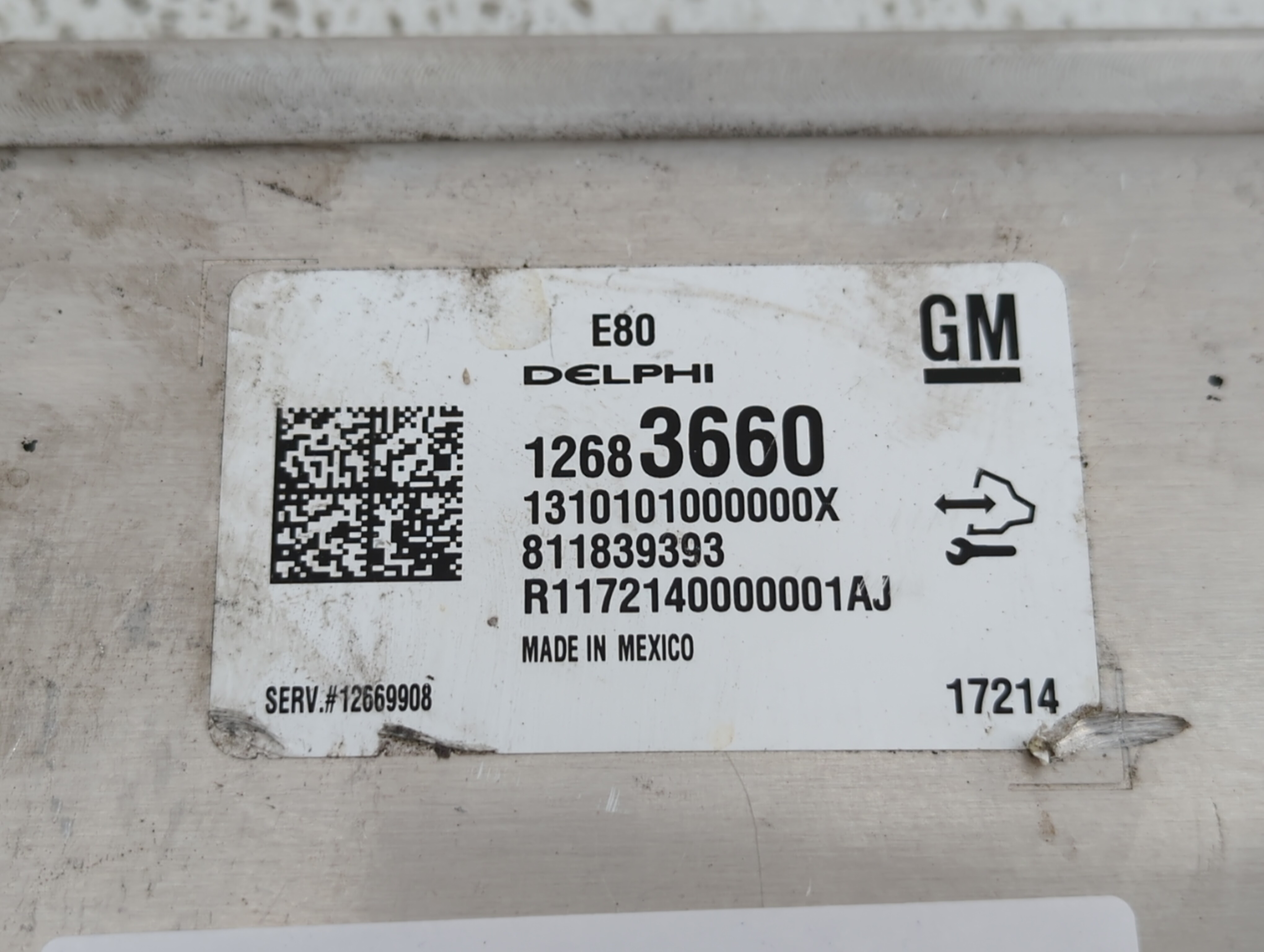 Picture of 2017-2019 Chevrolet Cruze Engine Control Computer Ecu Pcm Ecm Pcu Oem 514134