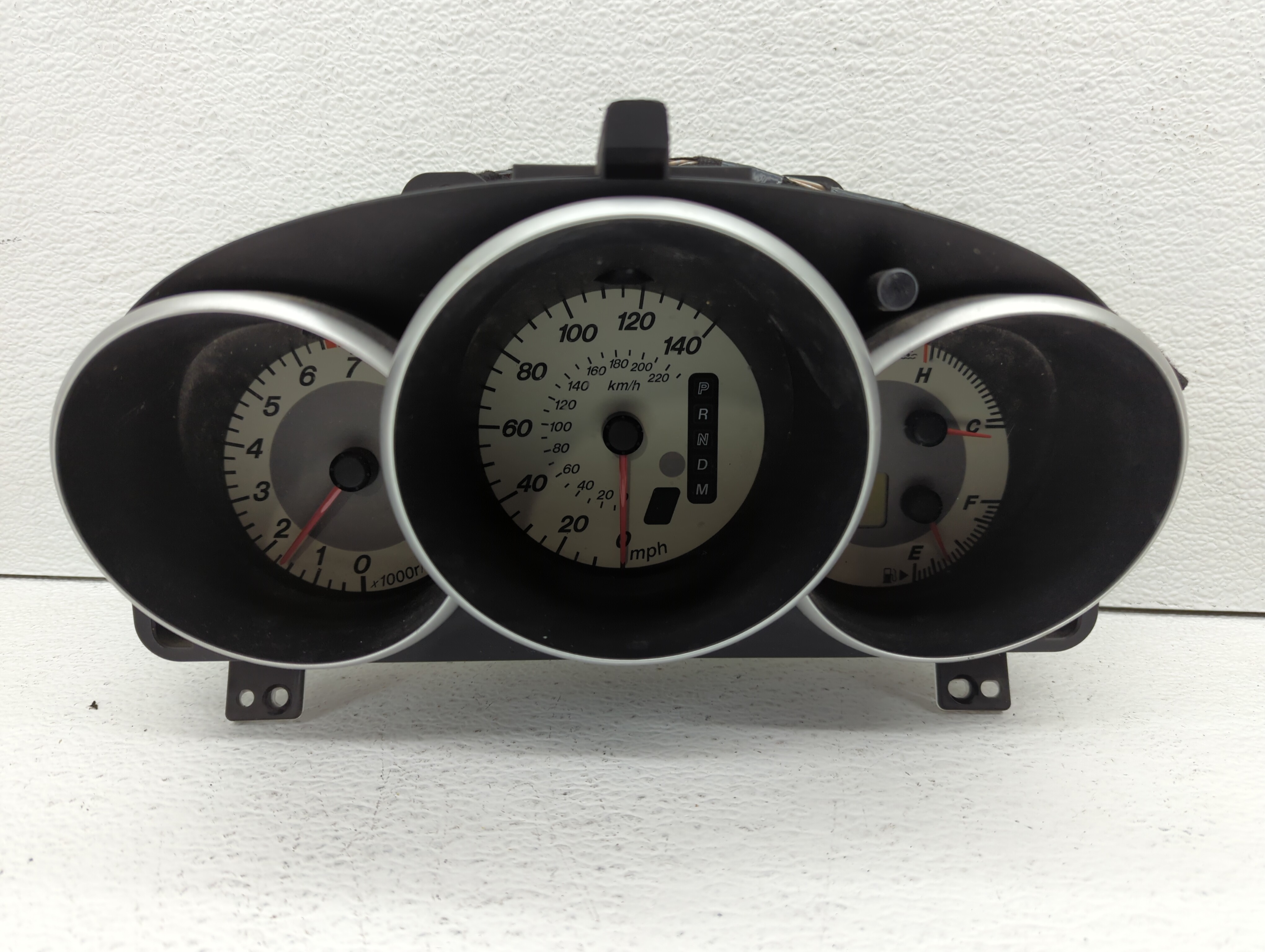 2007-2008 Mazda 3 Speedometer Instrument Cluster Gauges 85 Bas1 A 515978 - Oemusedautoparts1.com