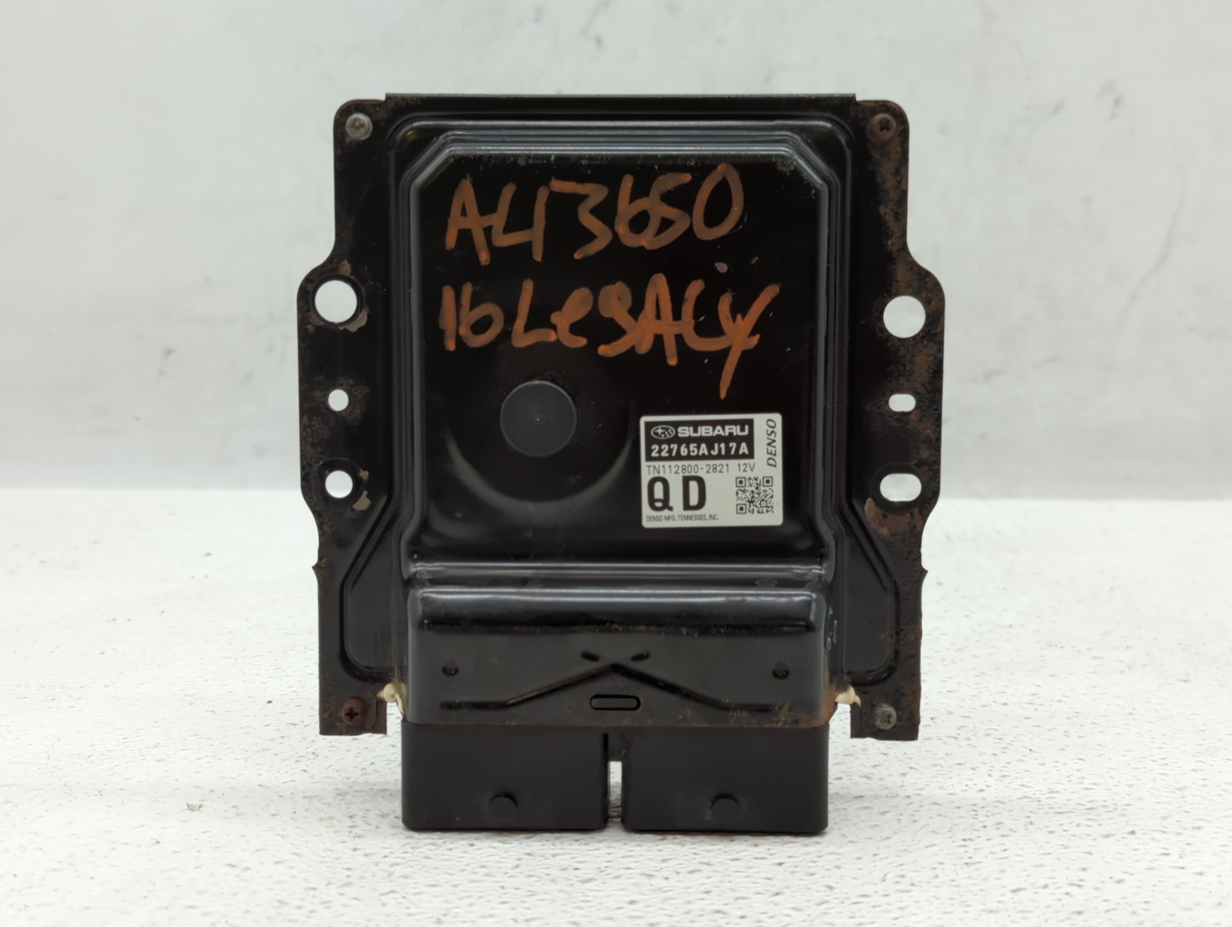 2016-2016 Subaru Legacy Engine Computer Ecu Pcm Ecm Pcu Oem 22765aj17a 522555 - Oemusedautoparts1.com