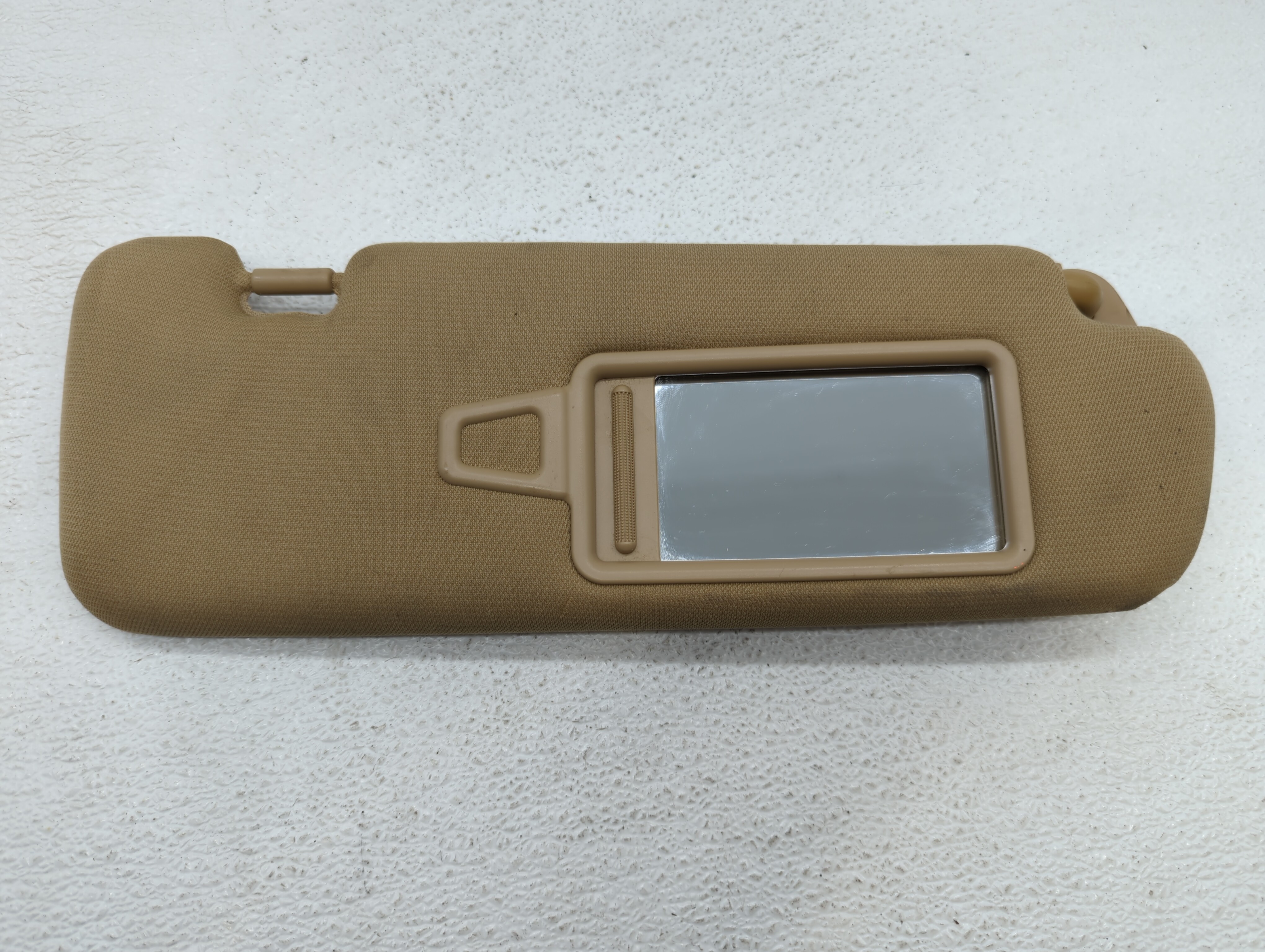 2011-2015 Hyundai Sonata Passenger Sun Visor Mirror Right Sunvisor Tan 527632 - Oemusedautoparts1.com