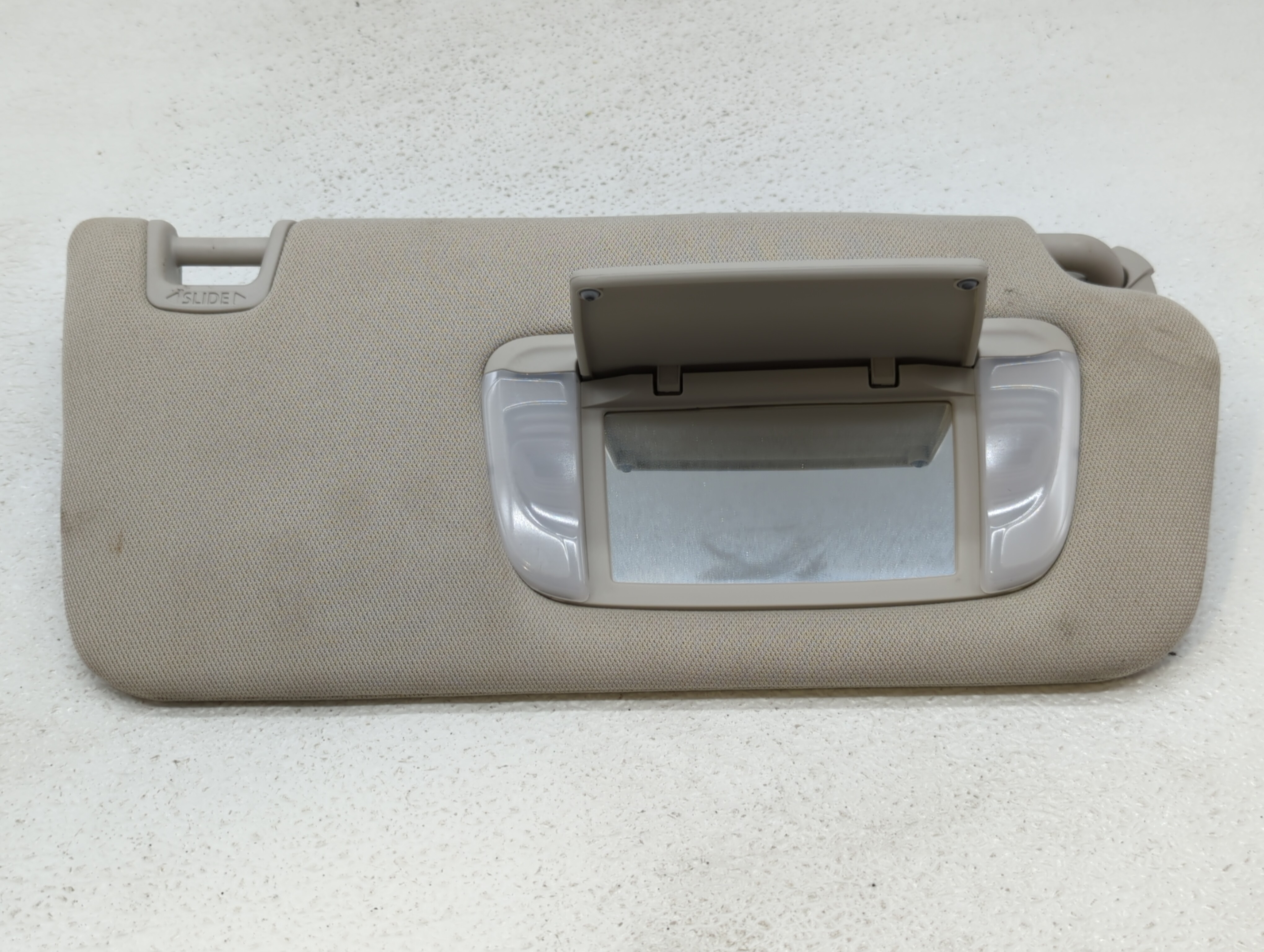 2015-2022 Subaru Legacy Passenger Sun Visor Mirror Right Sunvisor Grey 528538 - Oemusedautoparts1.com