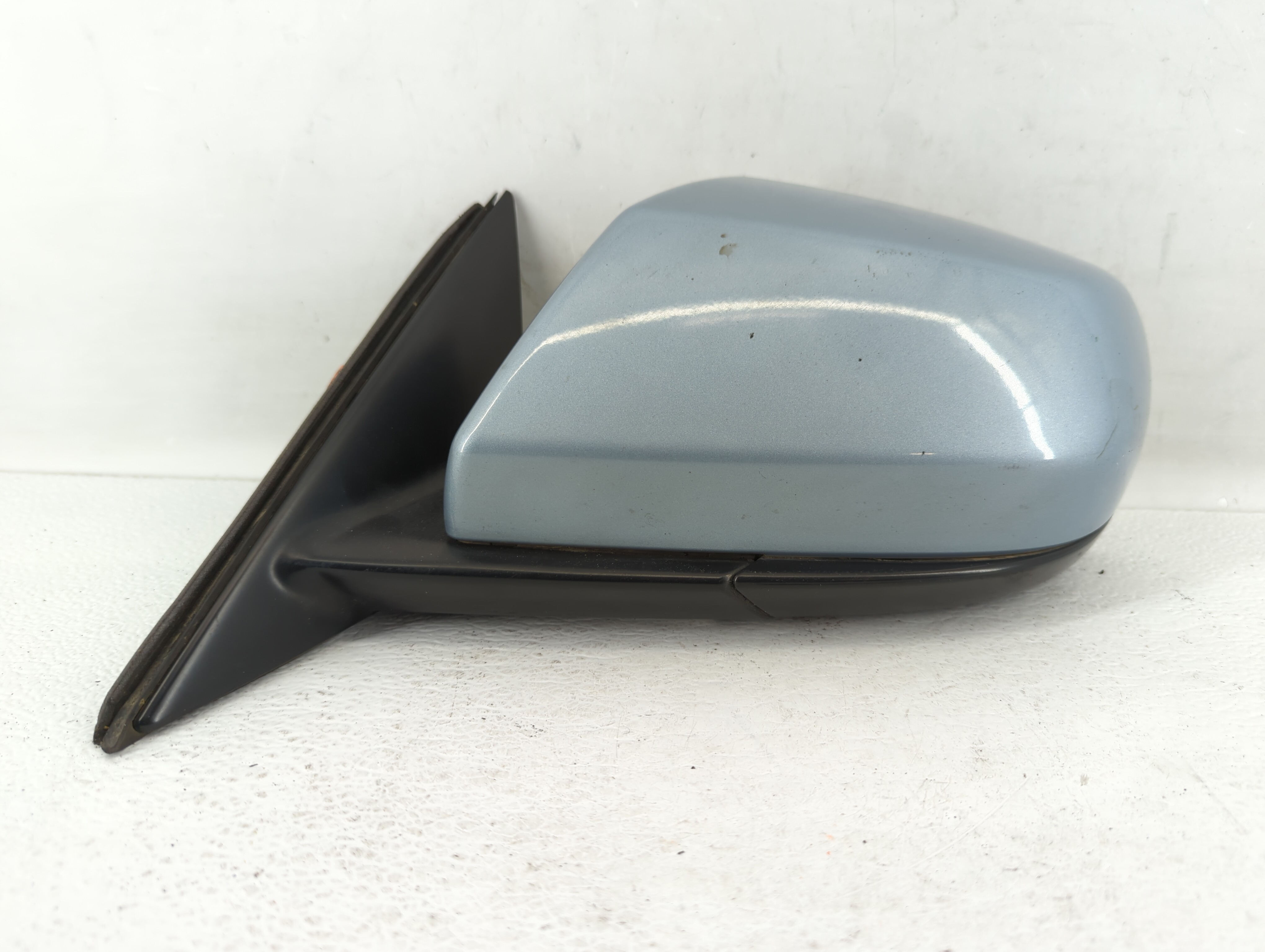 2013-2013 Cadillac Ats Driver Left Side View Power Door Mirror Blue 529186 - Oemusedautoparts1.com