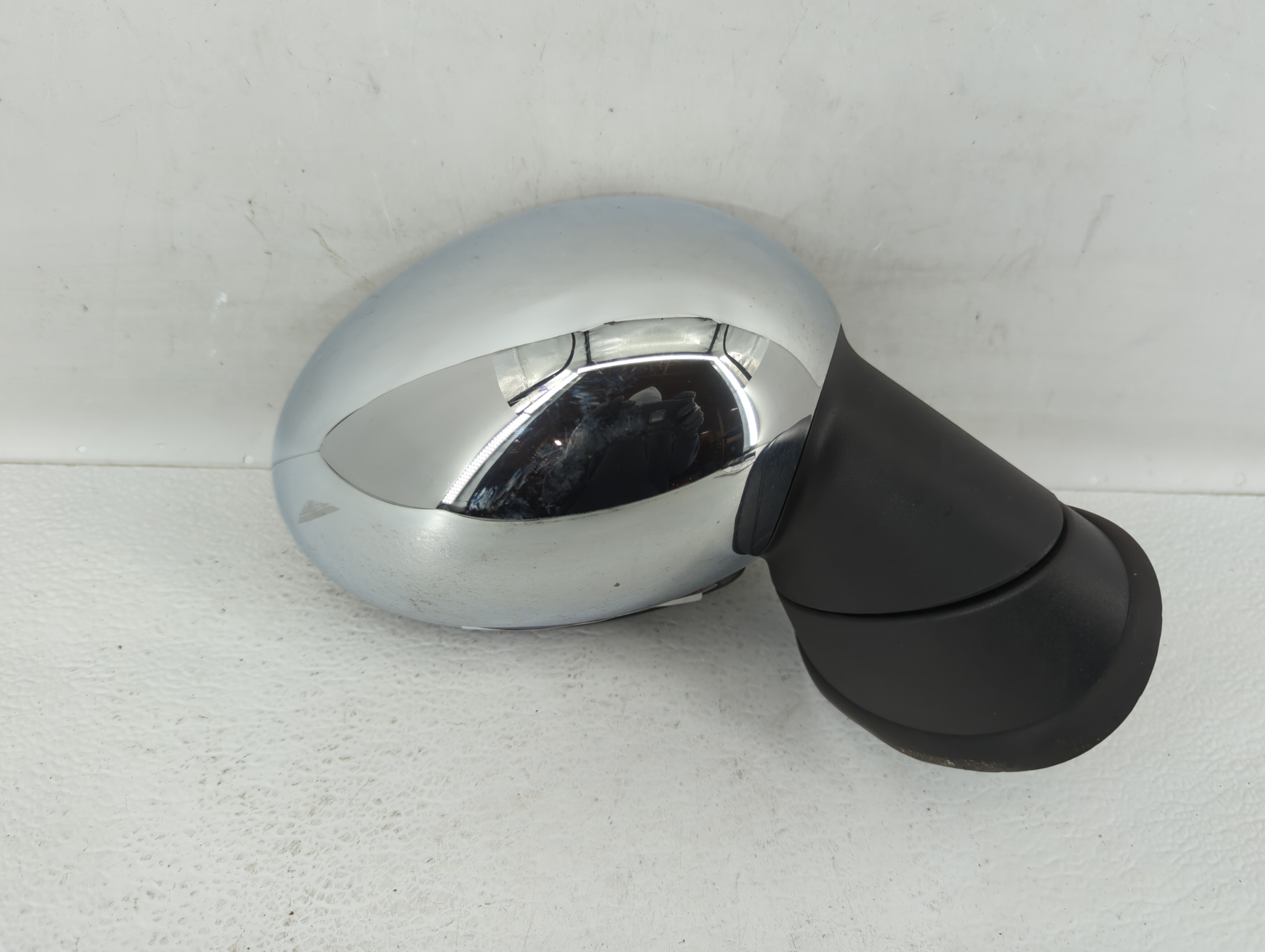 2014 Mini Cooper Passenger Right Side View Power Door Mirror Chrome 529438 - Oemusedautoparts1.com