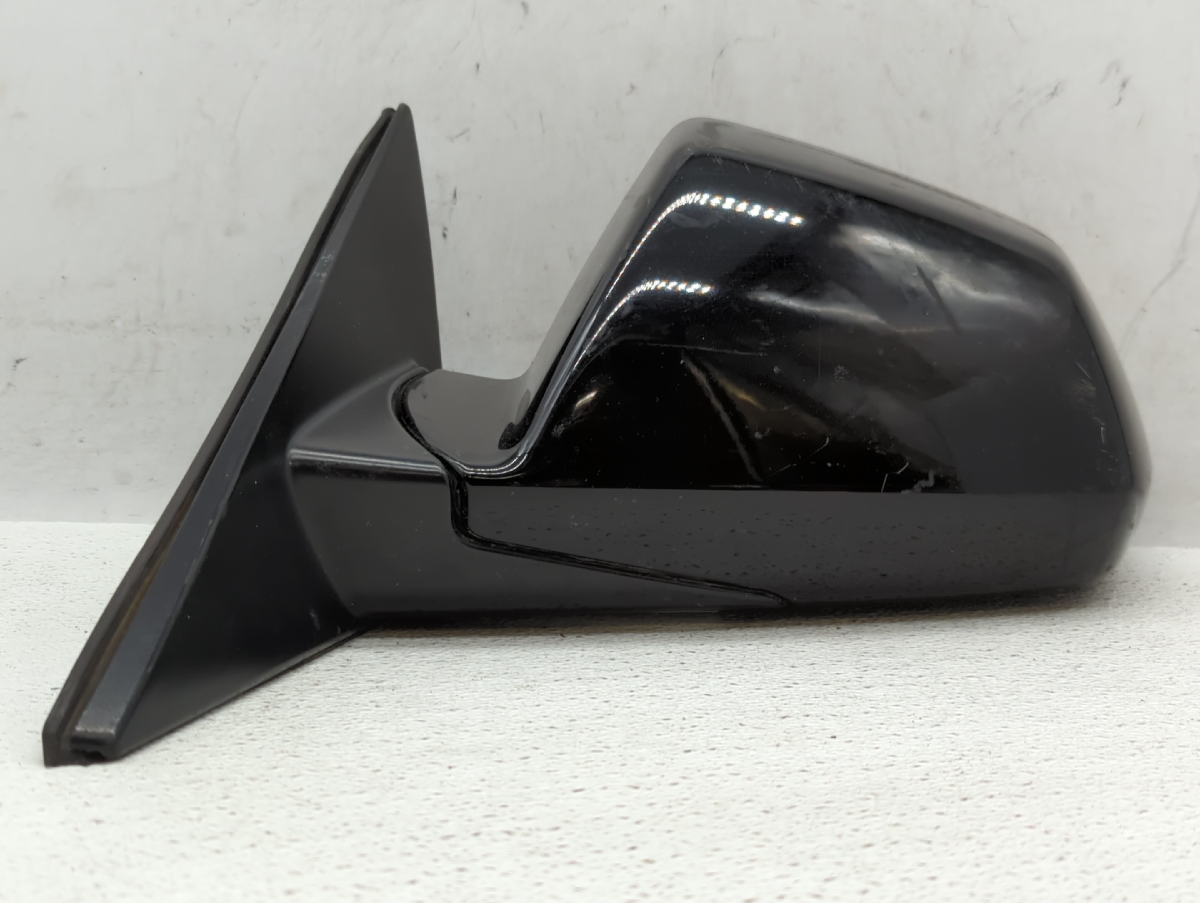 2008-2014 Cadillac Cts Driver Left Side View Power Door Mirror Black 529445 - Oemusedautoparts1.com
