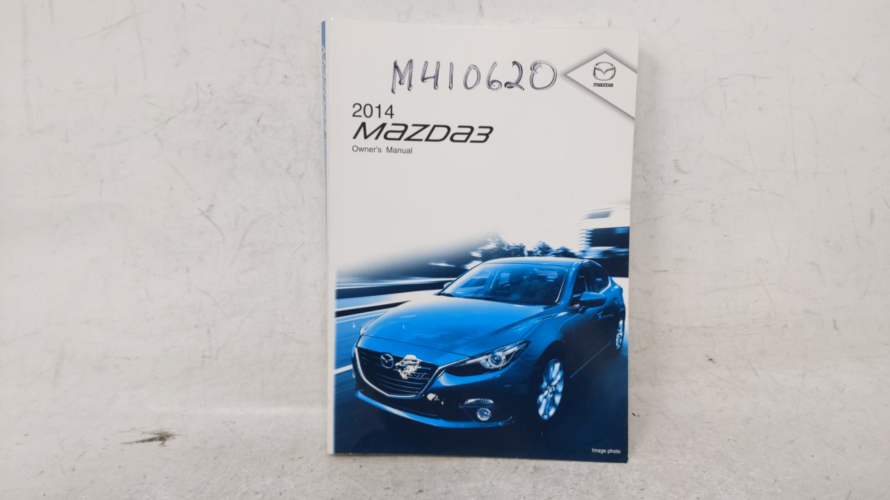Picture of 2014 Mazda 3 Owners Manual Book Guide 53309