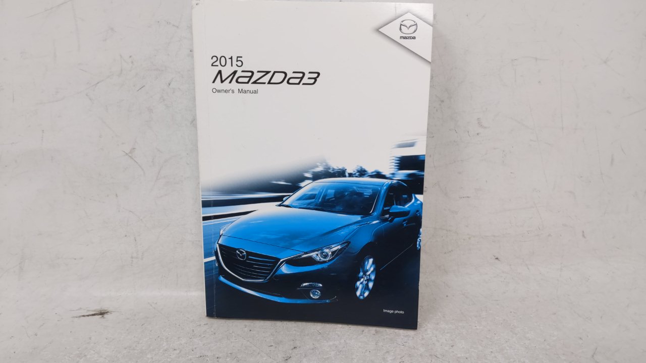 2015 Mazda 3 Owners Manual Book Guide 53341 - Oemusedautoparts1.com
