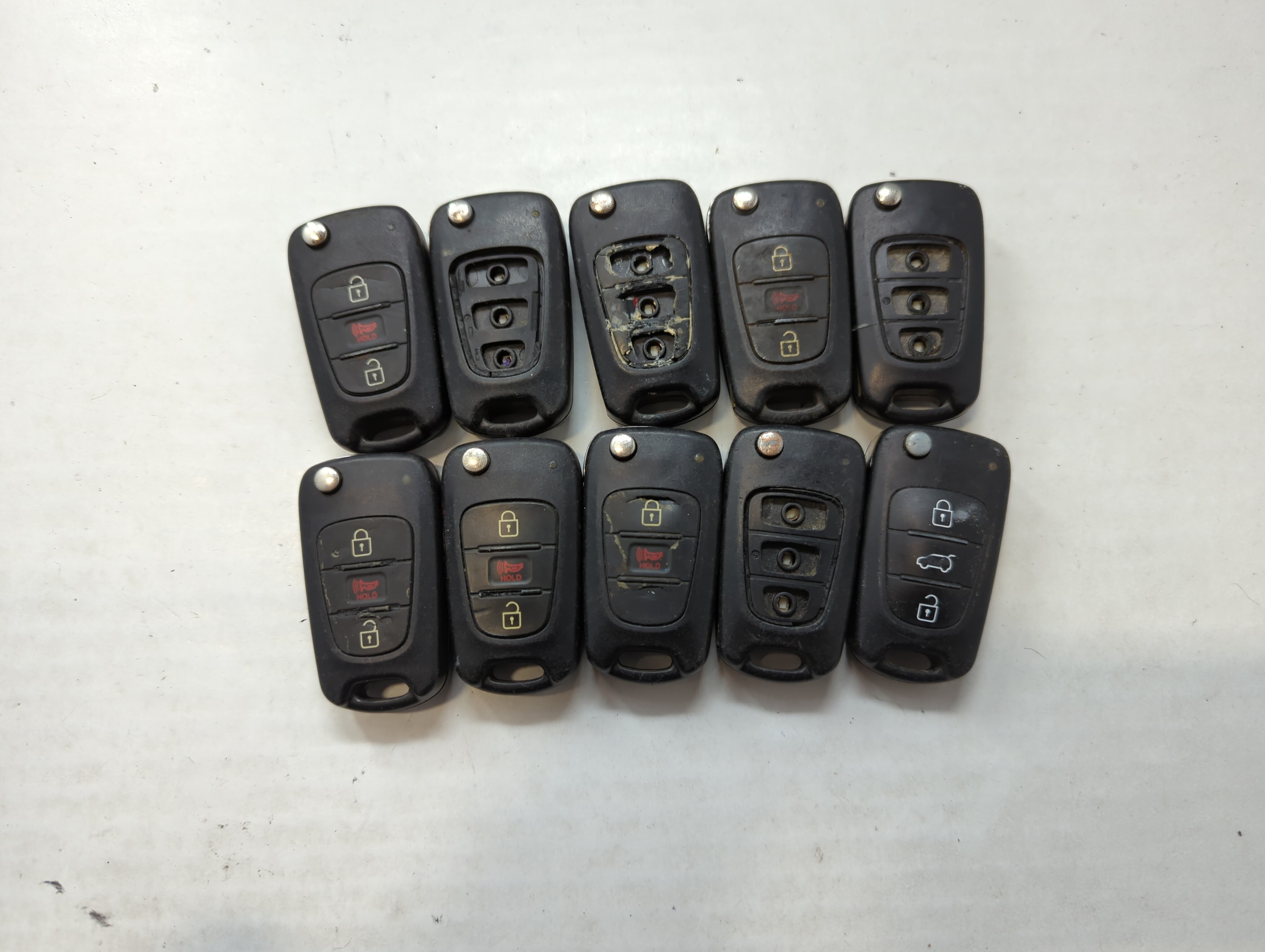 Lot of 10 Kia Keyless Entry Remote Fob TQ8-RKE-3F02 | NYOSEKSAM11ATX 533898 - Oemusedautoparts1.com