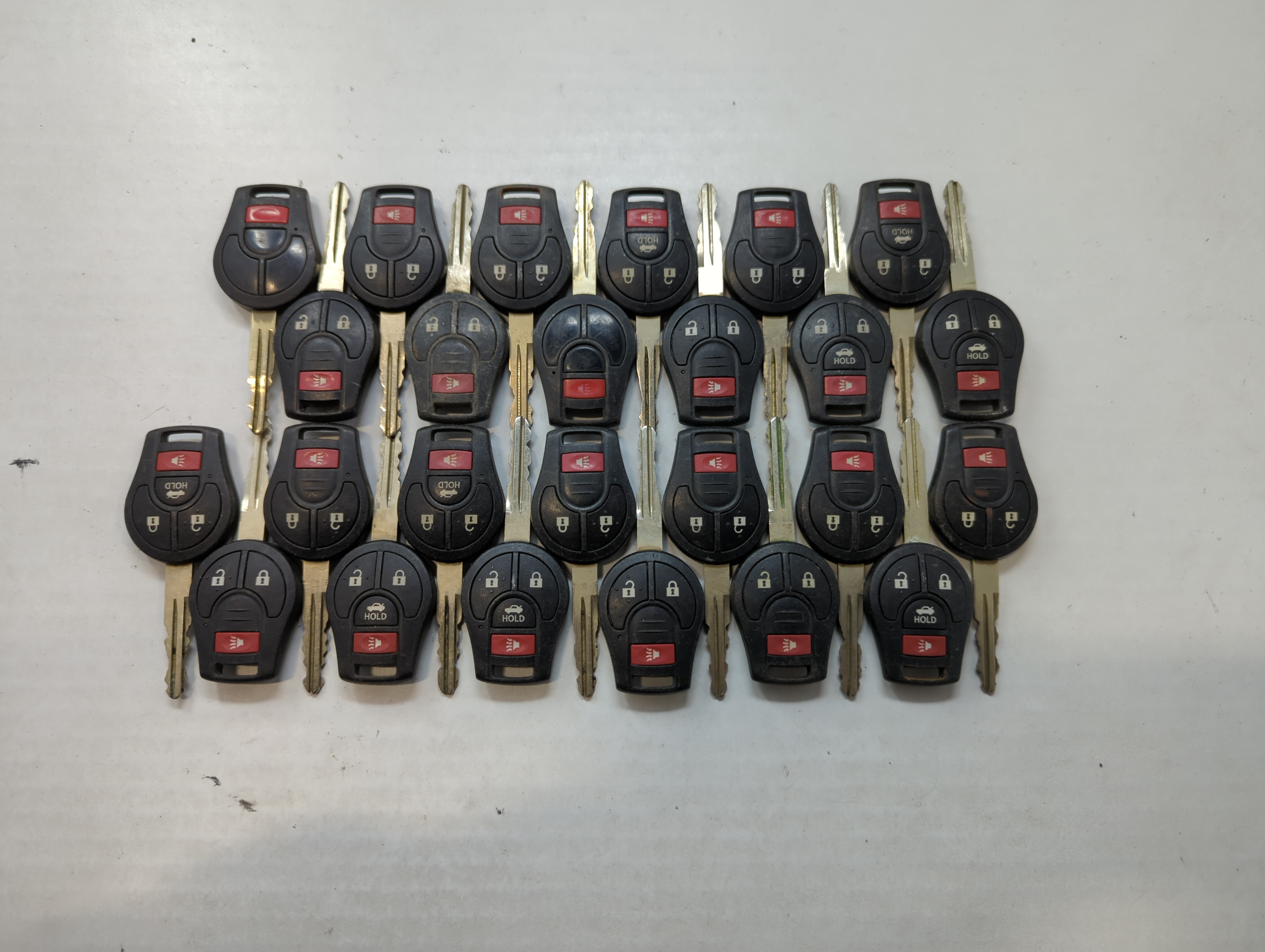 Lot of 25 Nissan Keyless Entry Remote Fob CWTWB1U751 | CWTWB1U816 533934 - Oemusedautoparts1.com