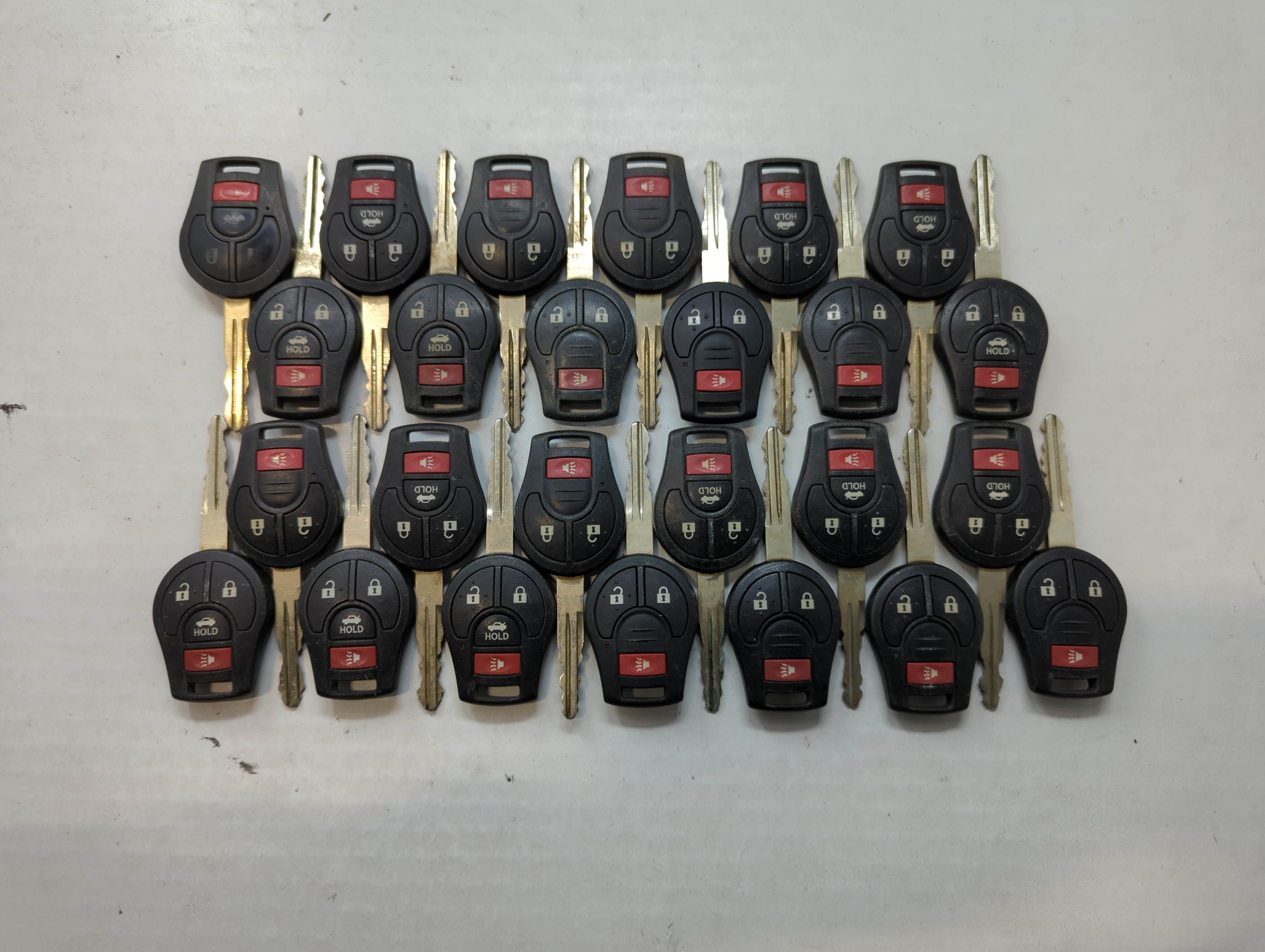 Lot of 25 Nissan Keyless Entry Remote Fob CWTWB1U751 | CWTWB1U816 533939 - Oemusedautoparts1.com