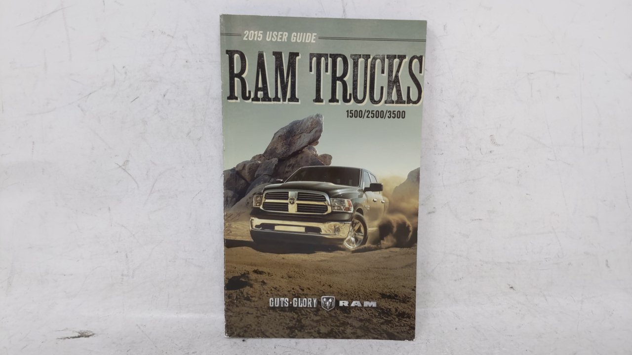 2015 Dodge Ram 3500 Owners Manual Book Guide 53460 - Oemusedautoparts1.com