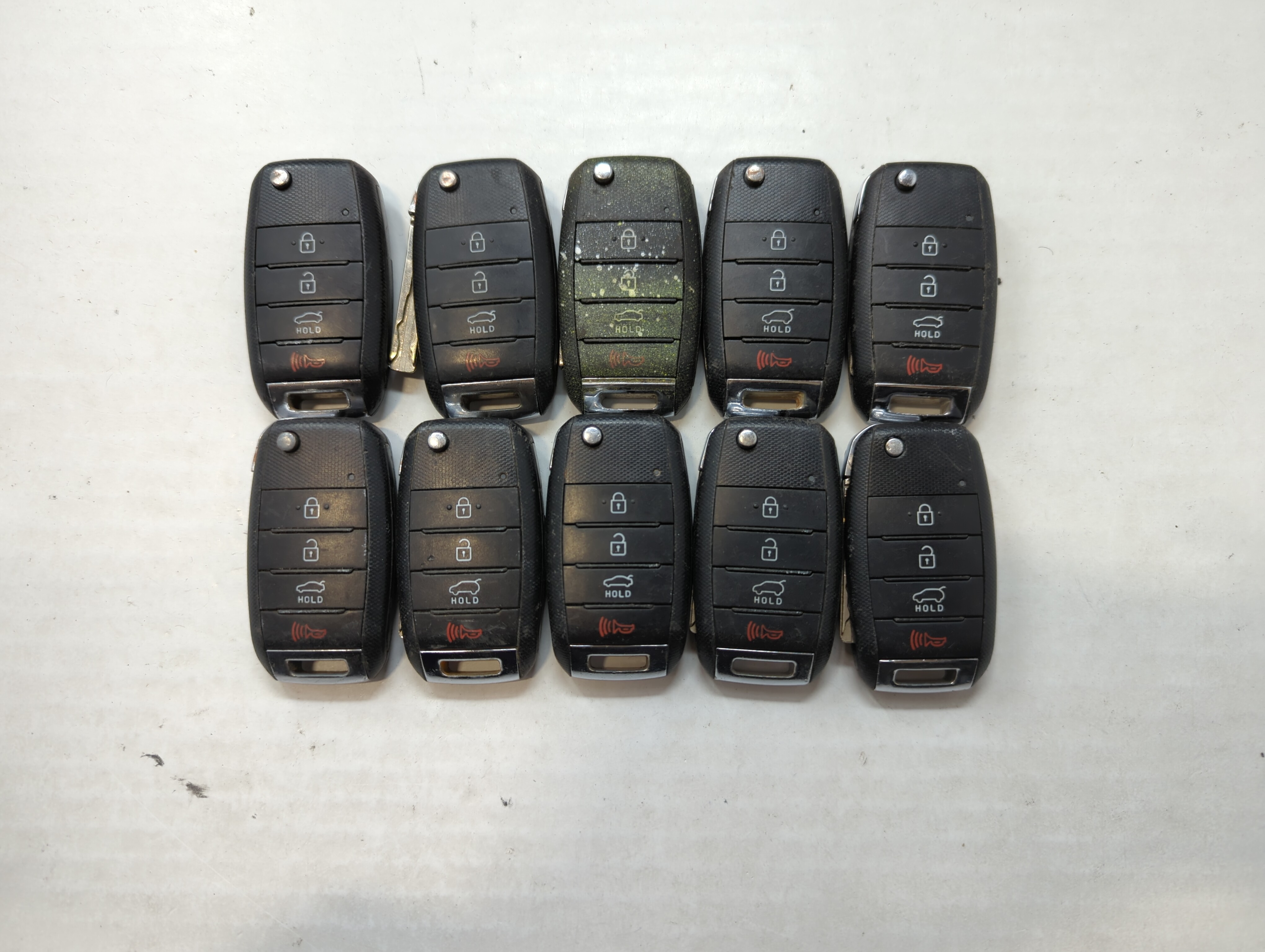 Lot of 10 Kia Keyless Entry Remote Fob TQ8-RKE-3F02 | NYOSEKSAM11ATX 534732 - Oemusedautoparts1.com