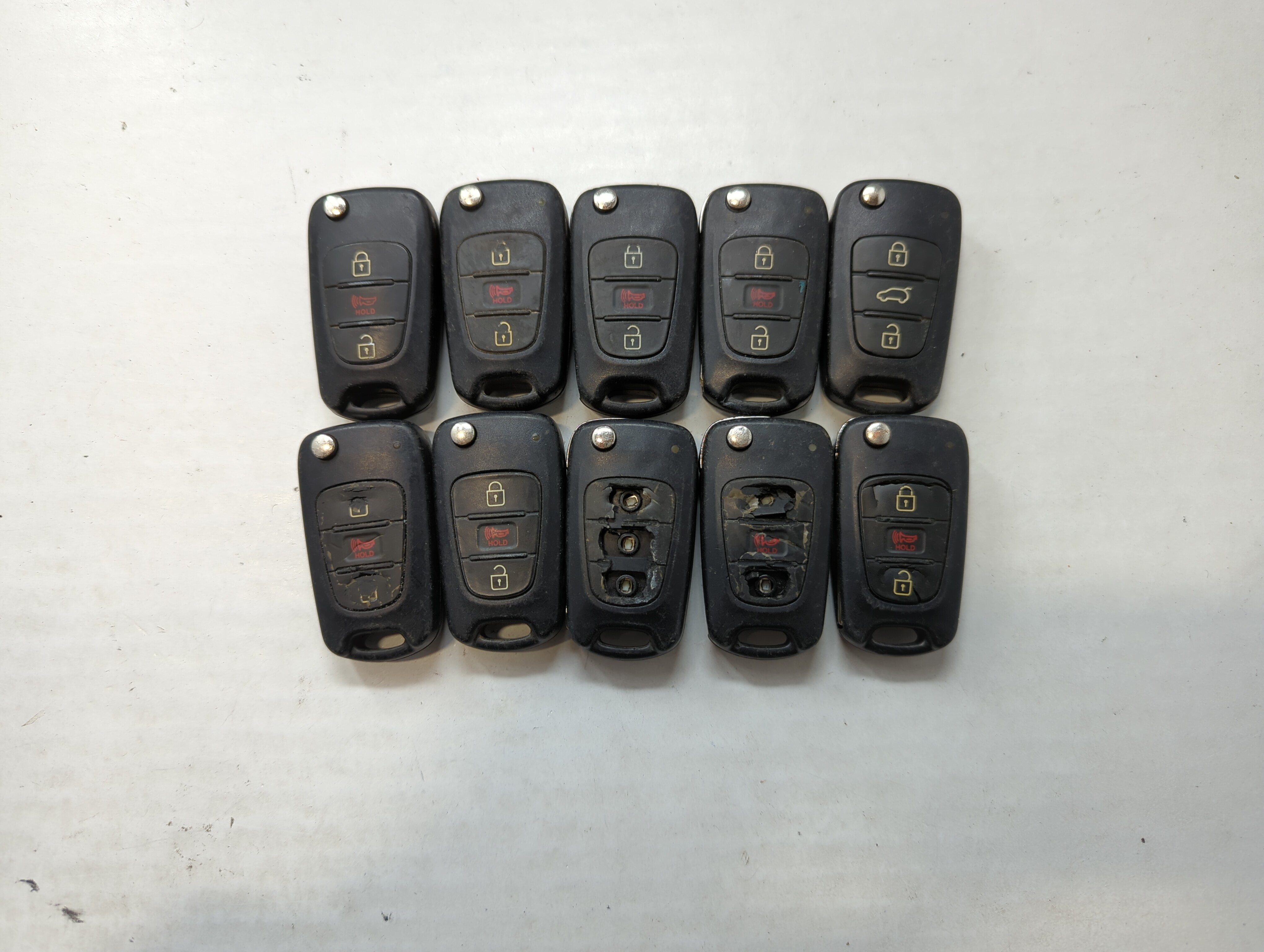 Lot of 10 Kia Keyless Entry Remote Fob TQ8-RKE-3F02 | NYOSEKSAM11ATX 534903 - Oemusedautoparts1.com