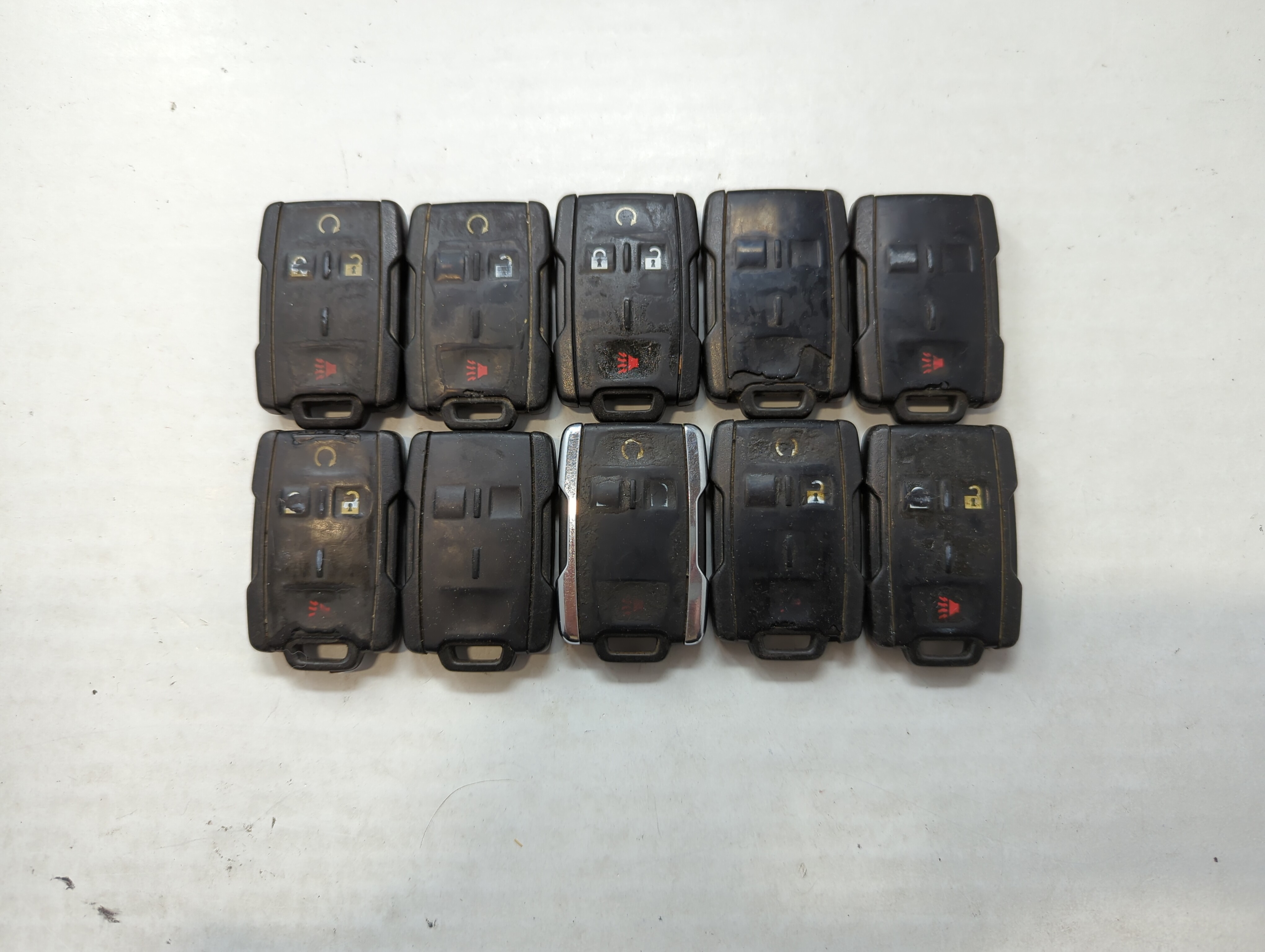 Lot of 10 Chevrolet Keyless Entry Remote Fob M3N-32337100 | 2AOKM-GV6 534909 - Oemusedautoparts1.com