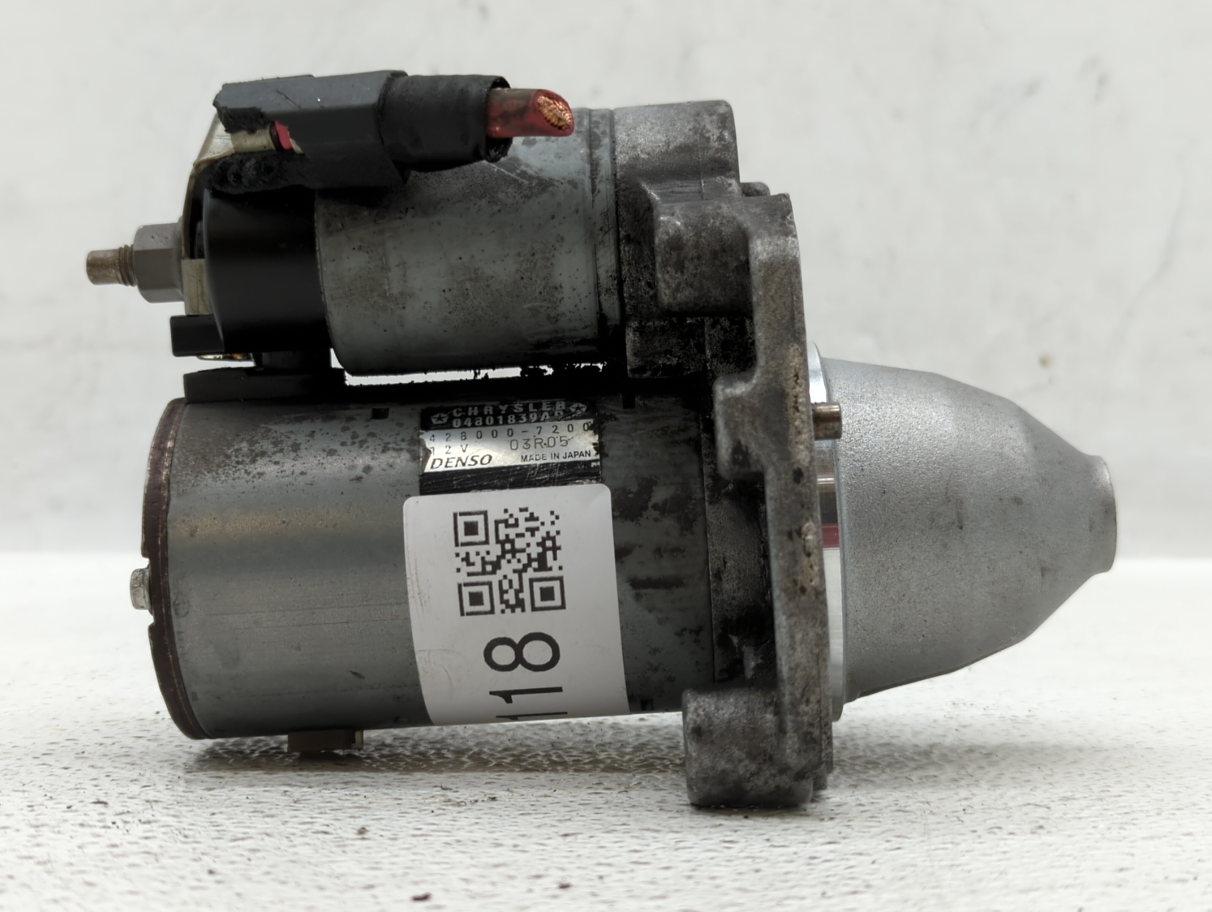 2015-2017 Chrysler 200 Car Starter Motor Solenoid Oem 536118 - Oemusedautoparts1.com