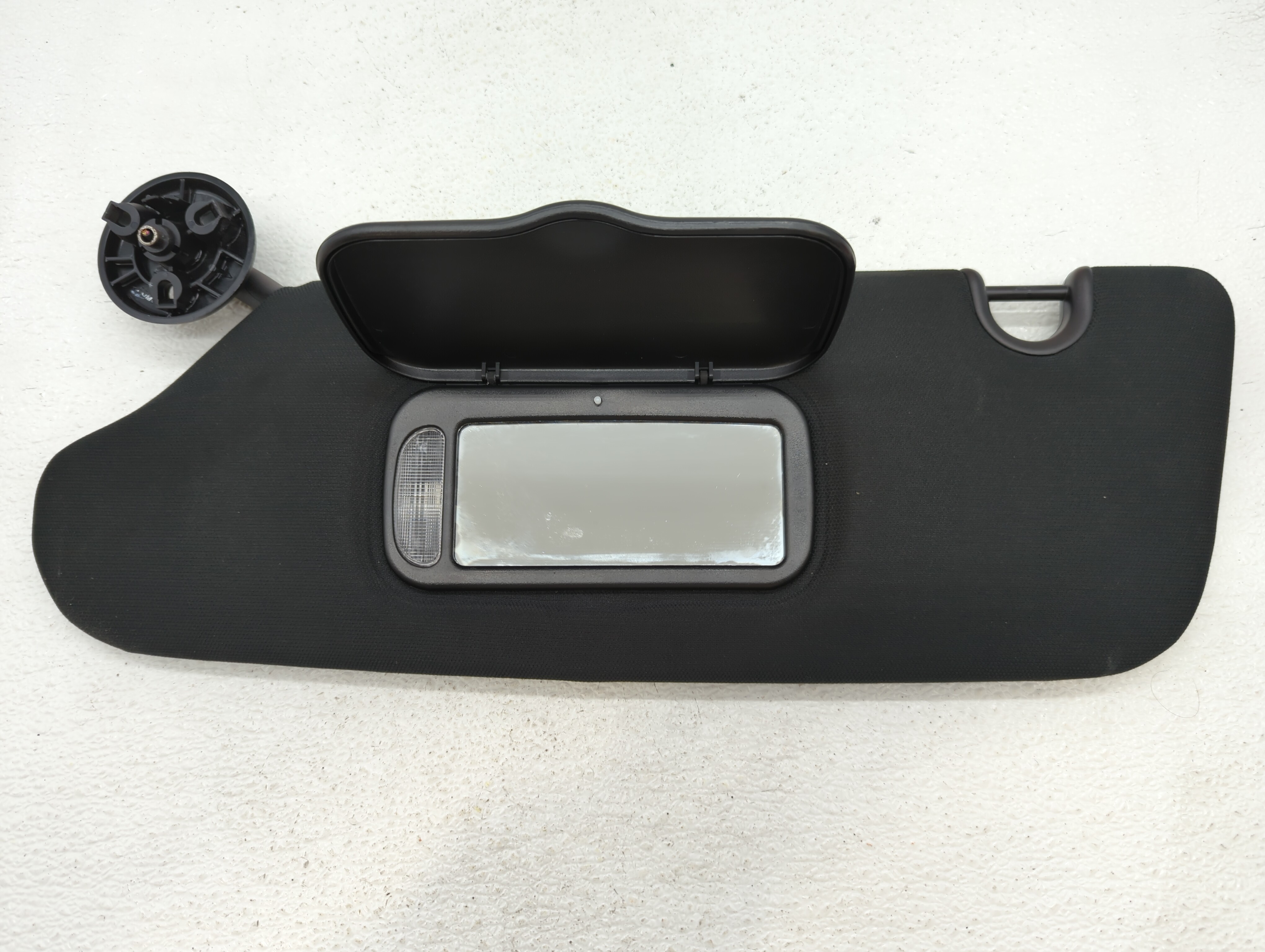 Dodge Caravan Passenger Sun Visor Mirror Right Sunvisor Black 539119 - Oemusedautoparts1.com