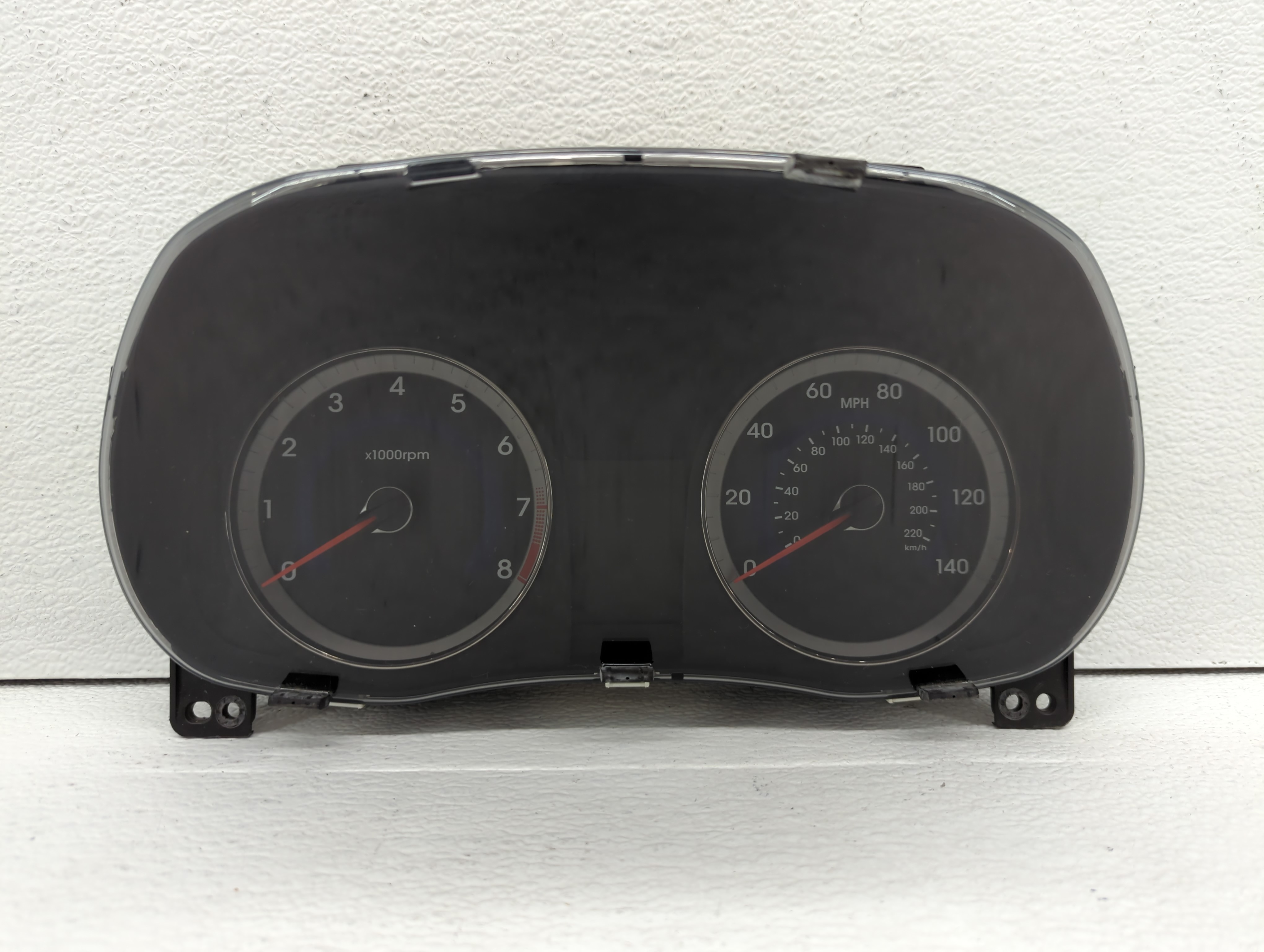 2012-2013 Hyundai Accent Speedometer Instrument Cluster Gauges 541992 - Oemusedautoparts1.com