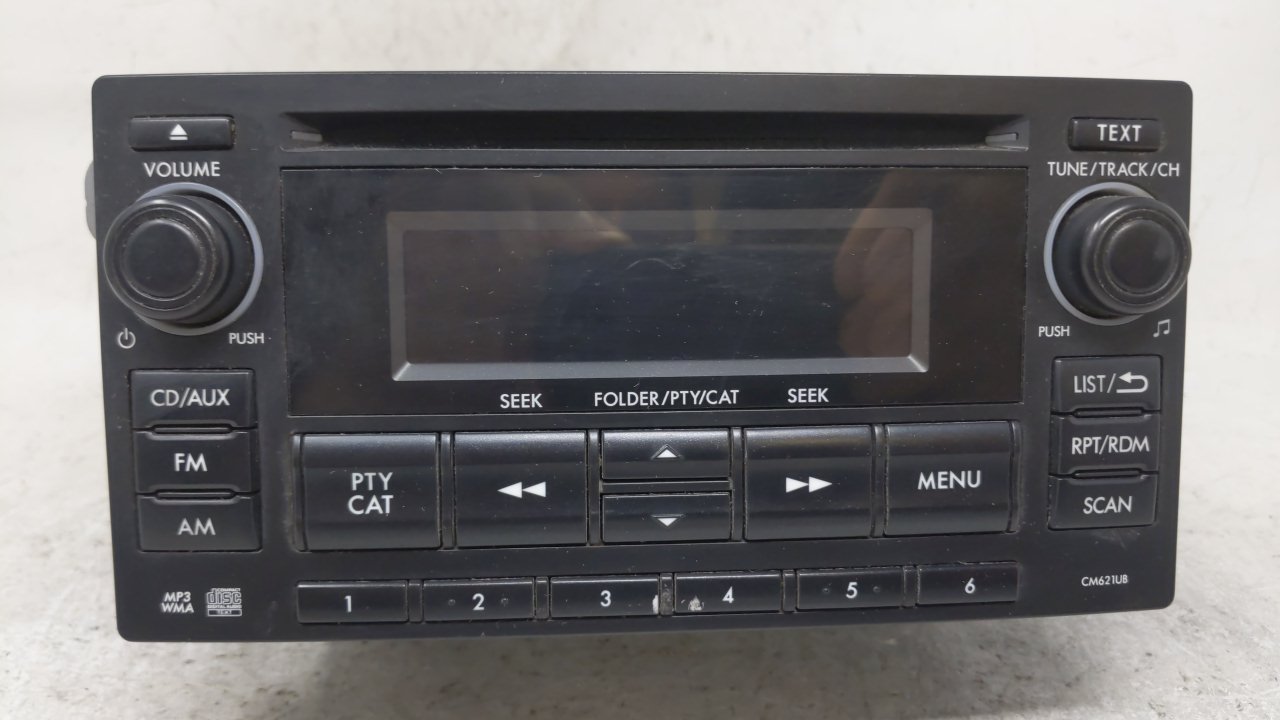2012-2014 Subaru Impreza Am Fm Cd Player Radio Receiver 54398 - Oemusedautoparts1.com