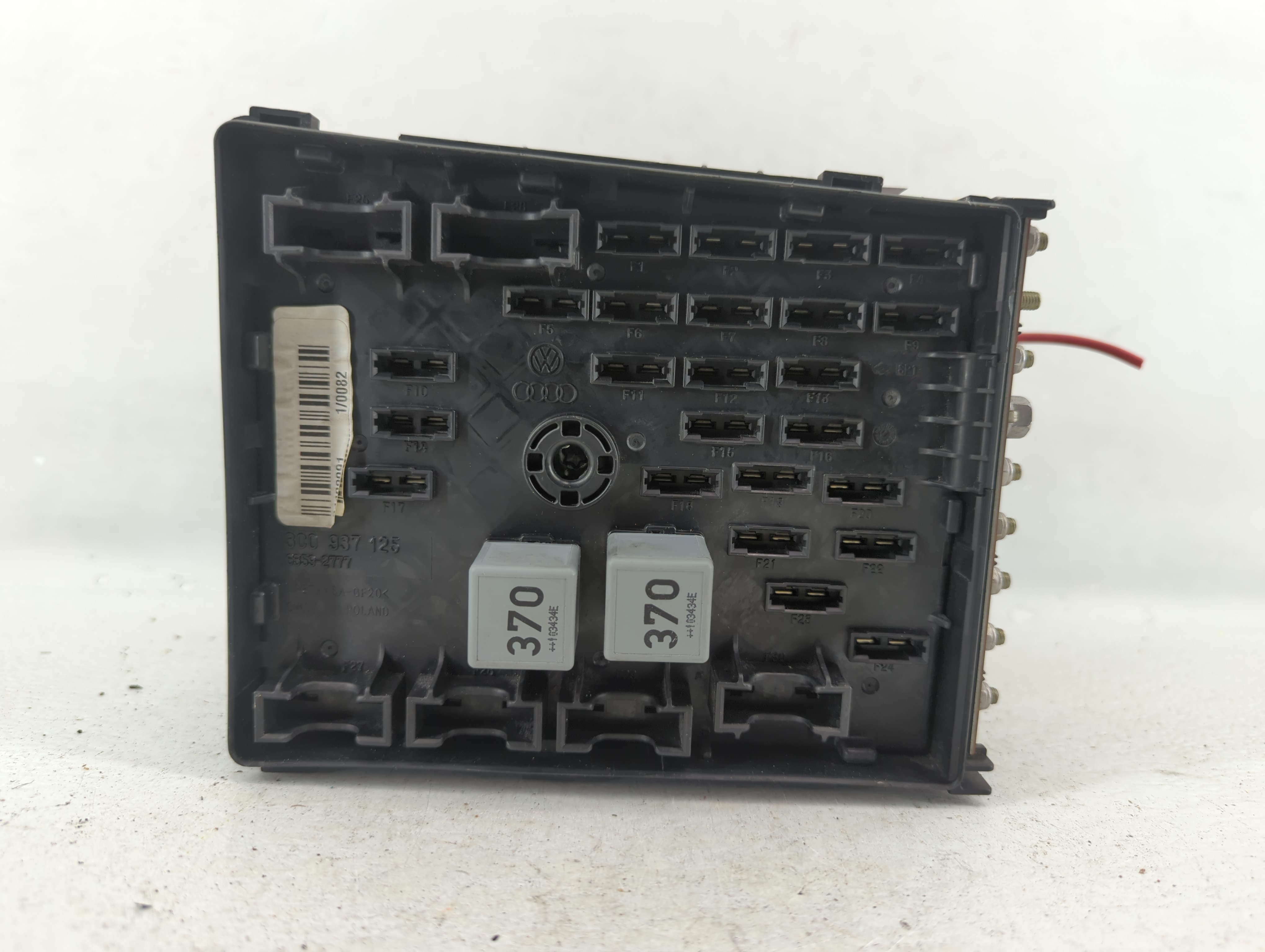 2009-2012 Volkswagen Cc Fusebox Fuse Box Relay Module 545649 - Oemusedautoparts1.com
