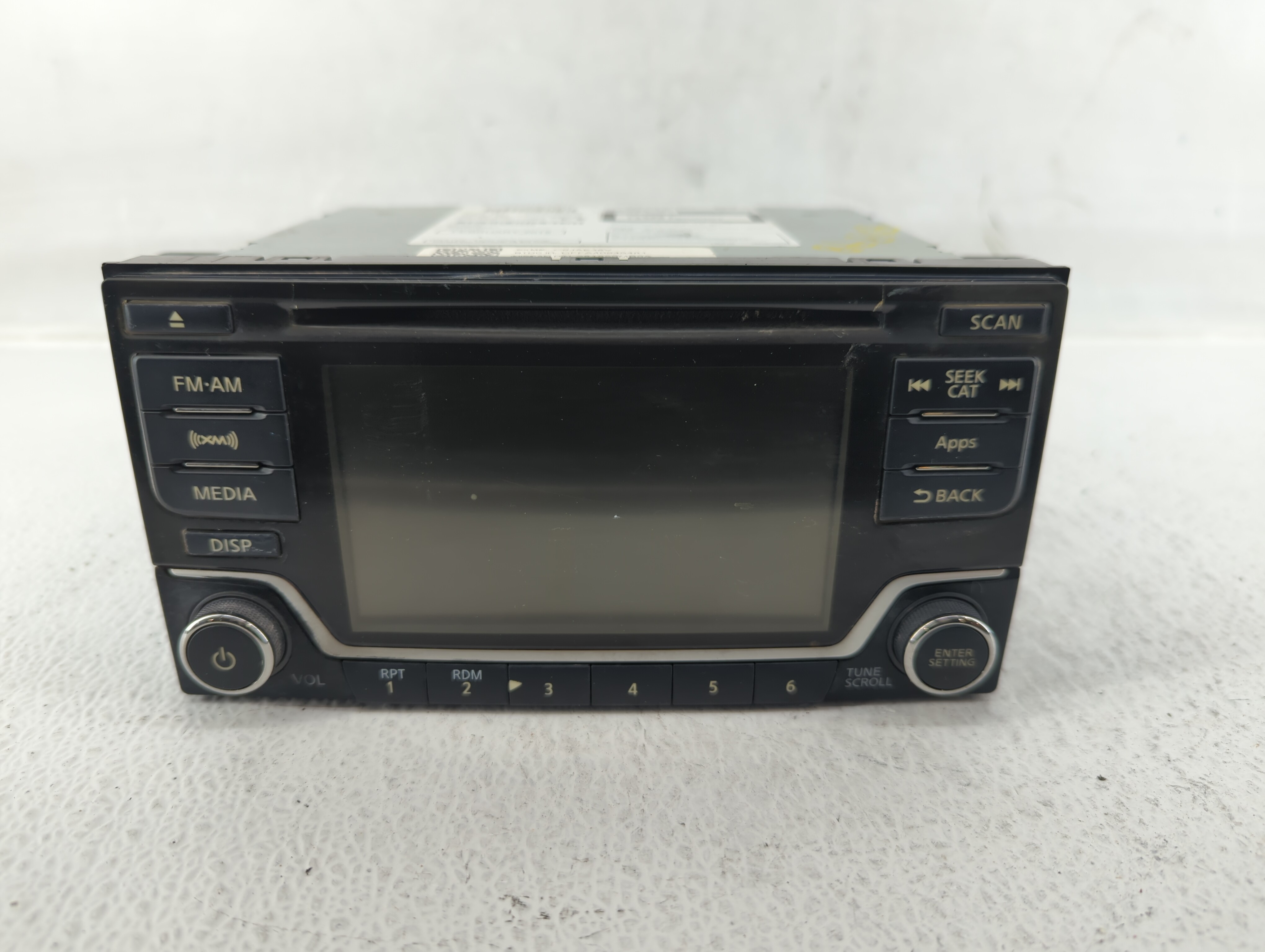 2015-2015 Nissan Sentra Am Fm Cd Player Radio Receiver 547883 - Oemusedautoparts1.com