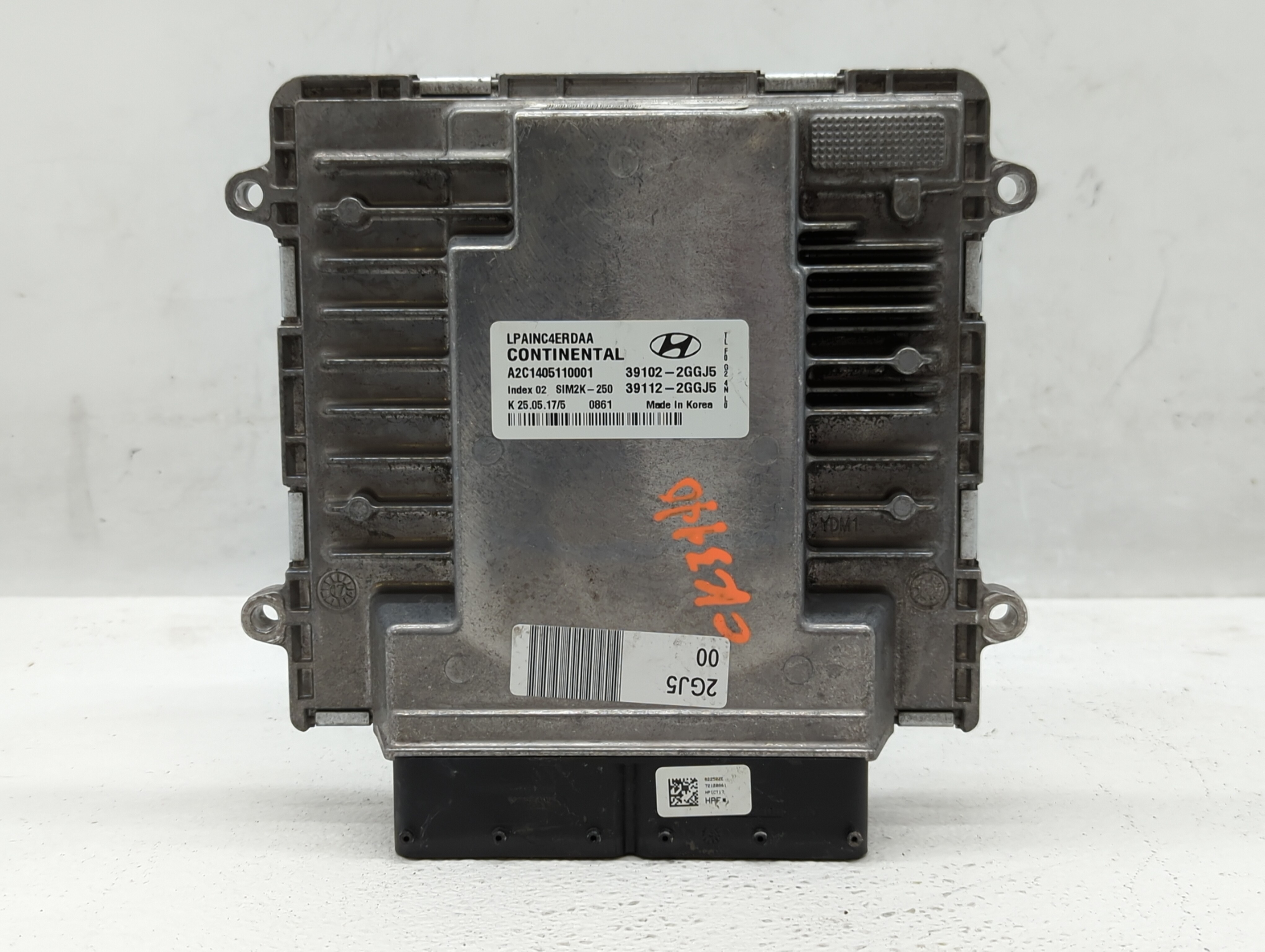 2018-2019 Hyundai Sonata Engine Computer Ecu Pcm Ecm Pcu Oem |39102-2ggk7 556682 - Oemusedautoparts1.com