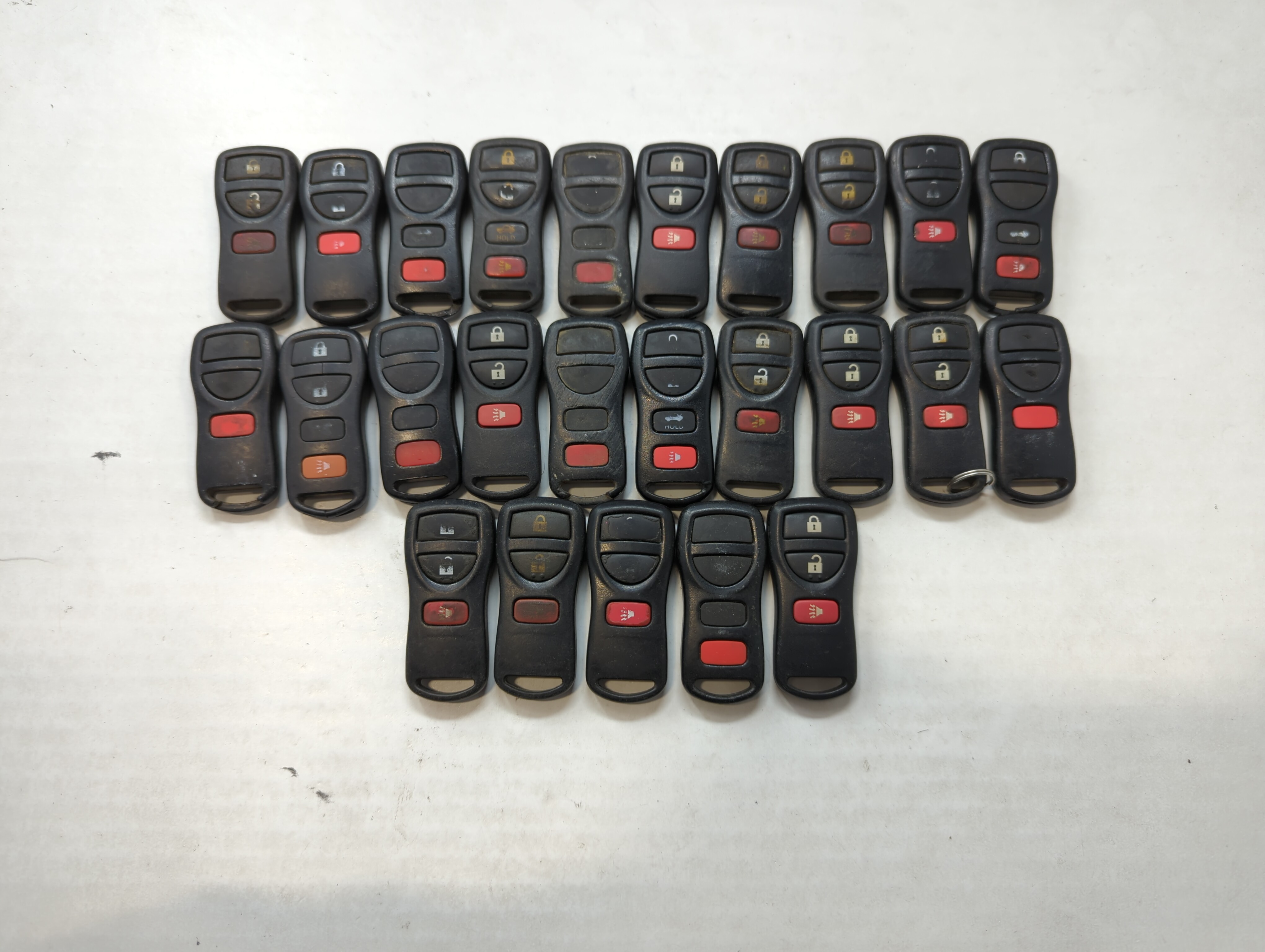Picture of Lot of 25 Nissan Keyless Entry Remote Fob CWTWB1U821 | CWTWB1U429 | 557851
