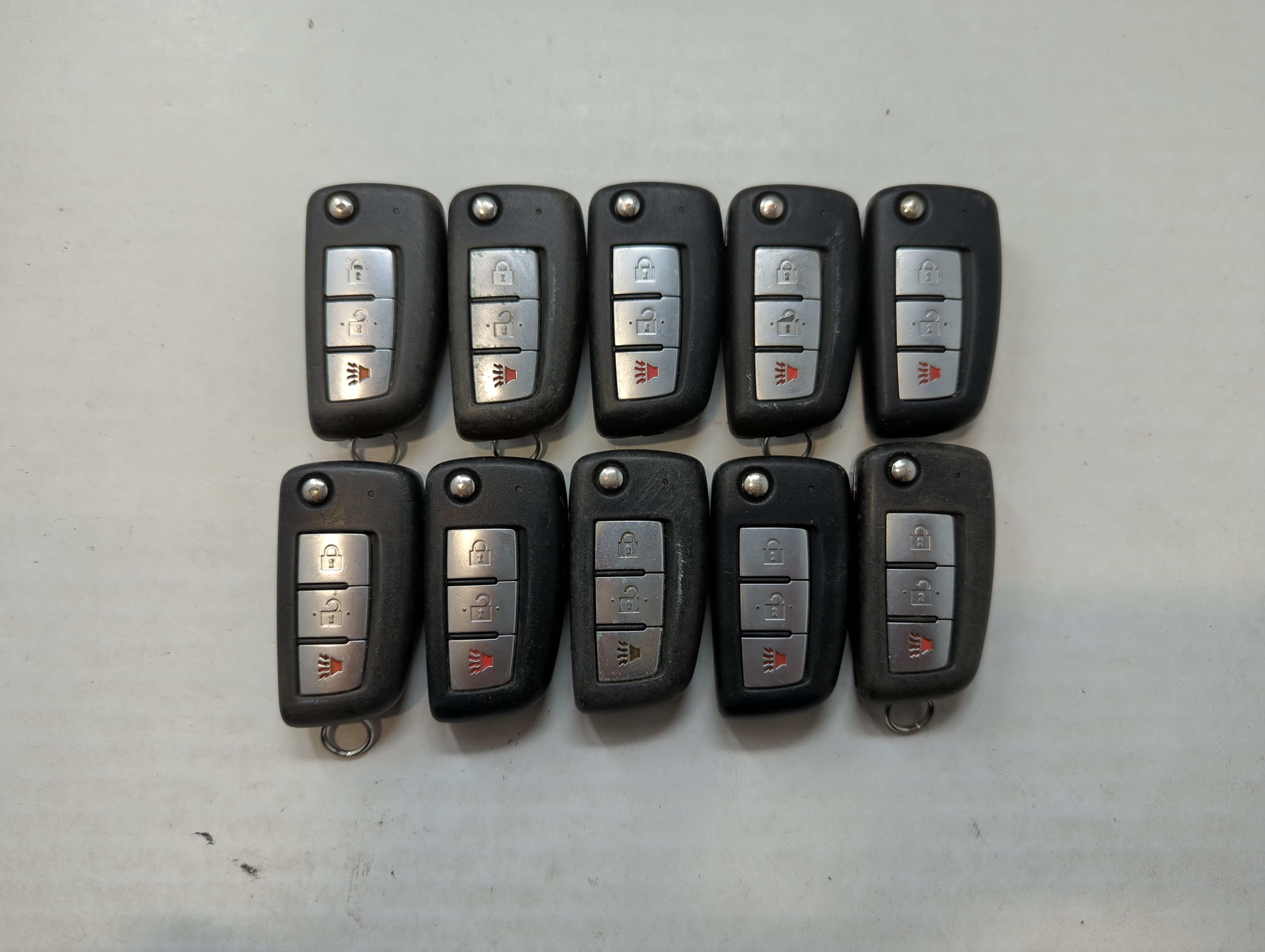 Picture of Lot of 10 Nissan Keyless Entry Remote Fob CWTWB1G767 558013