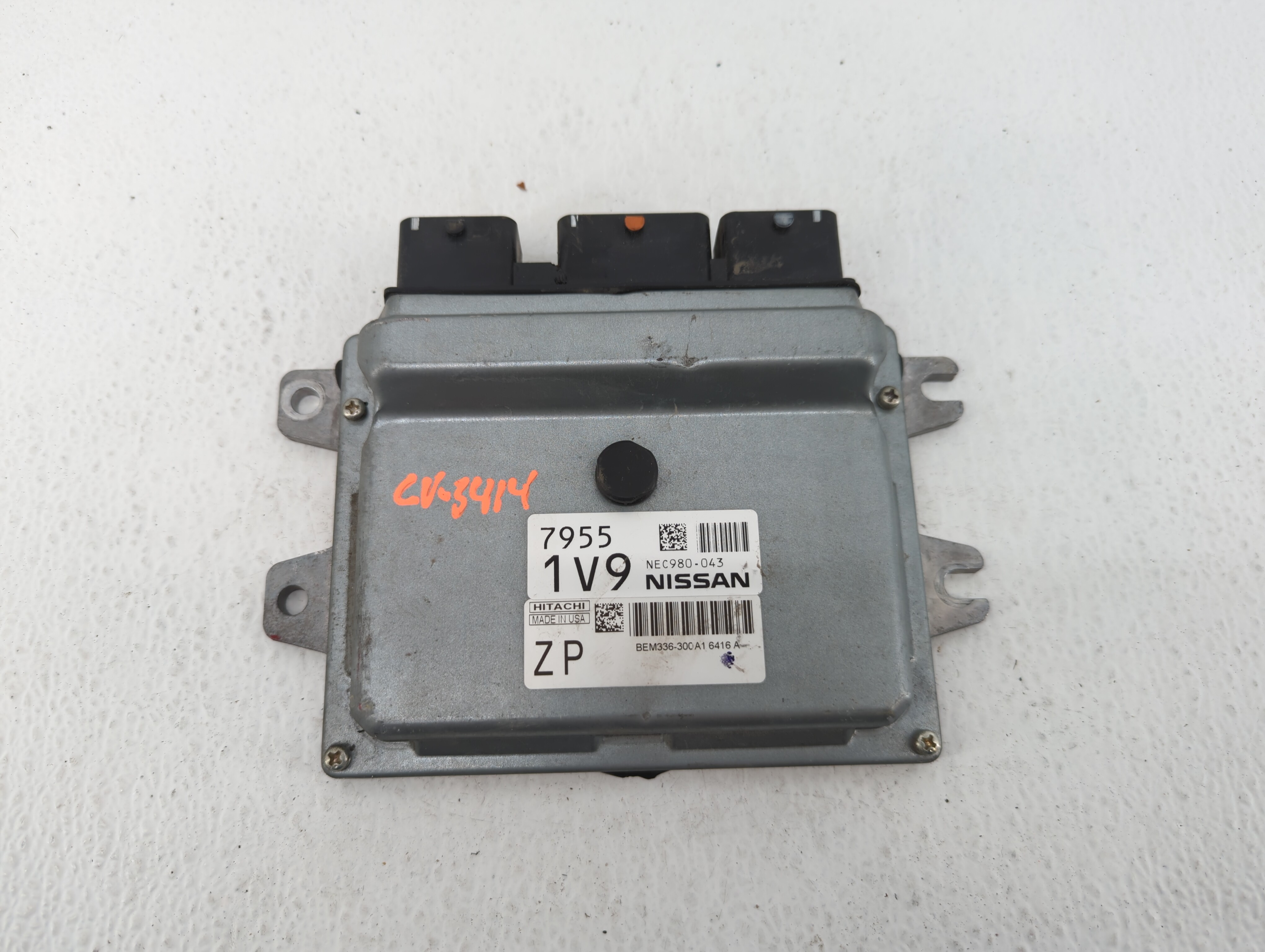 Nissan Versa Engine Computer Ecu Pcm Ecm Pcu Oem Nec980-043 558200 - Oemusedautoparts1.com