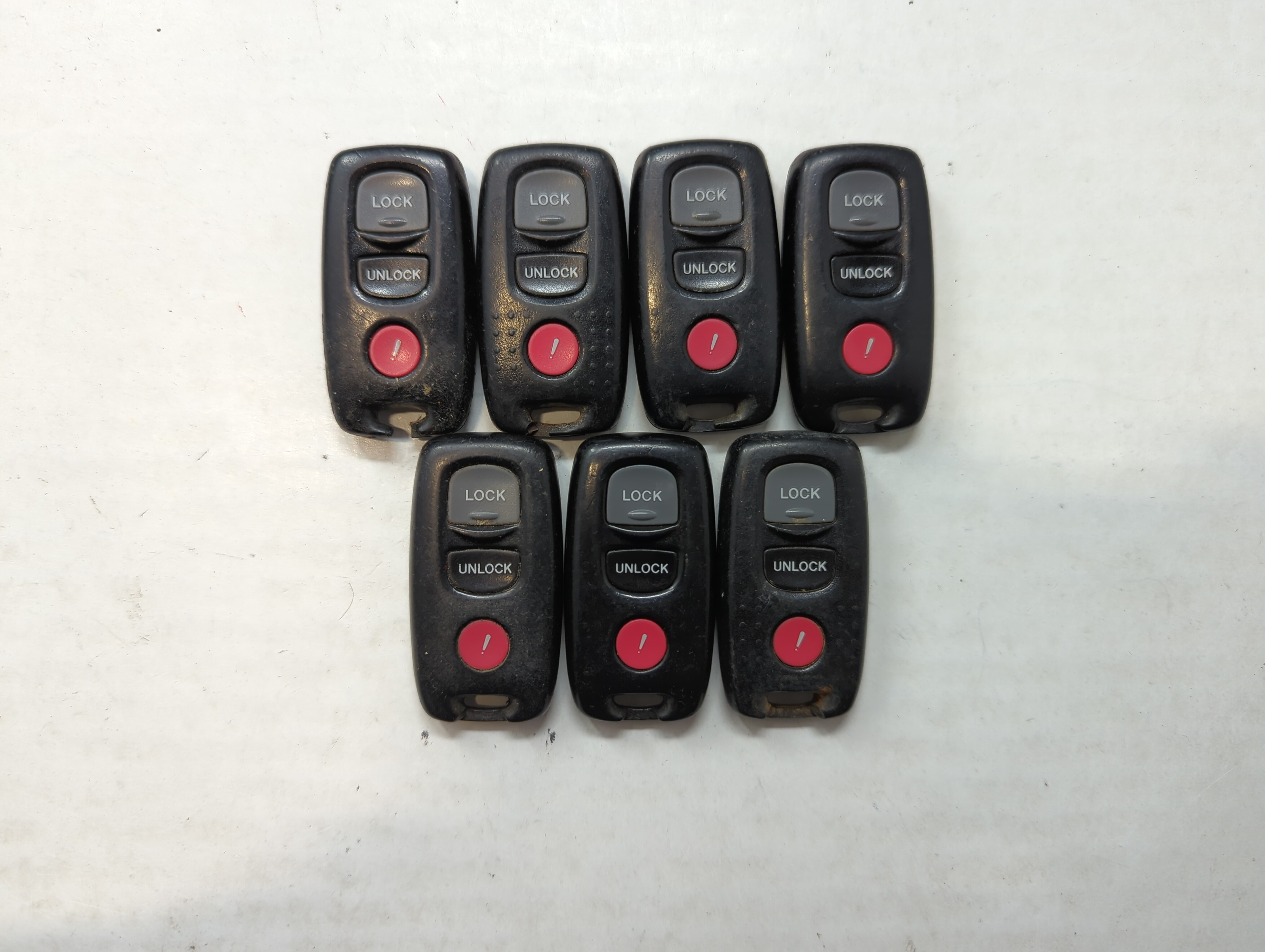 Lot of 7 Mazda Keyless Entry Remote Fob KPU41777 | KPU41048 | KPU41794 558888 - Oemusedautoparts1.com