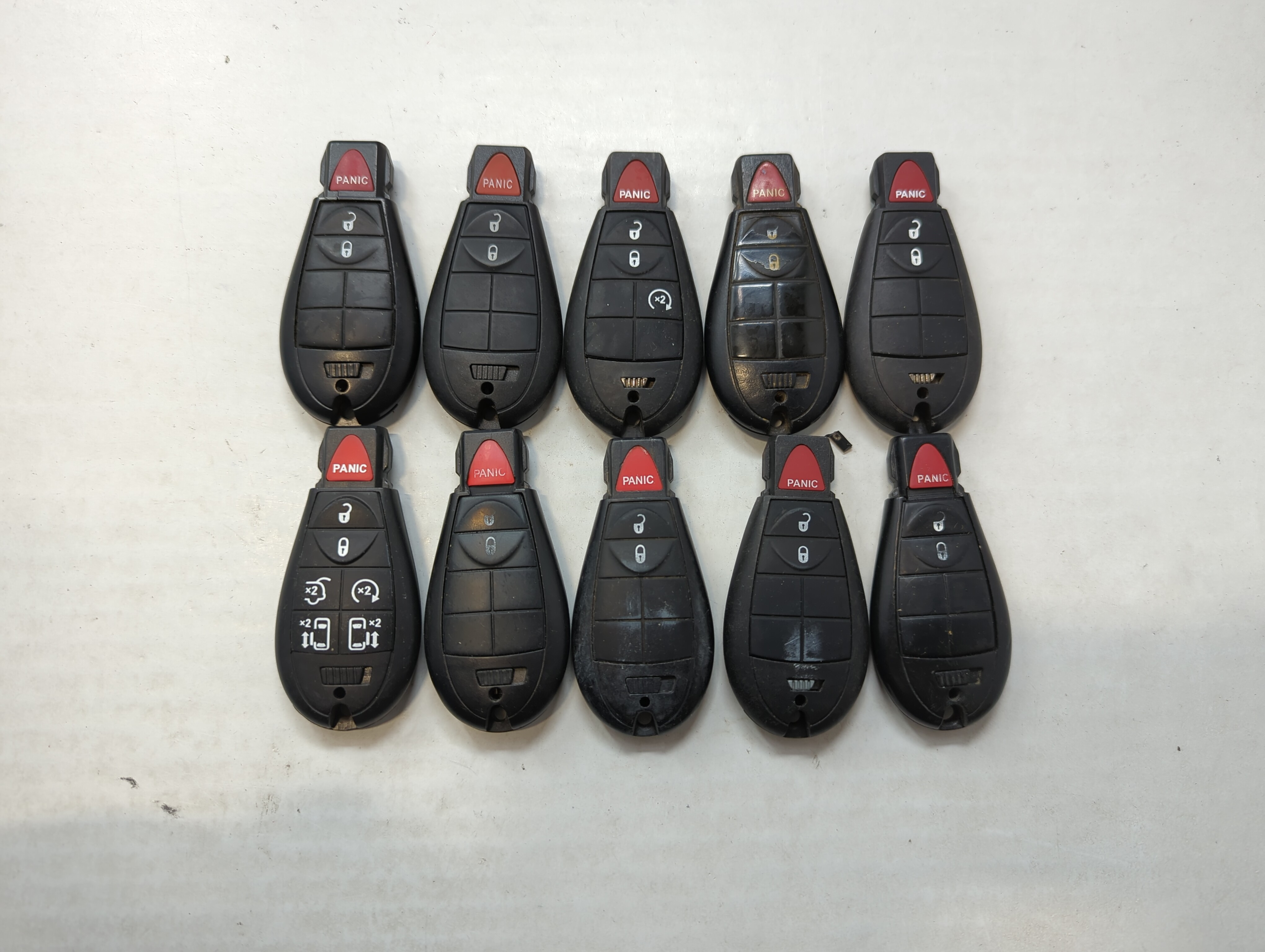 Picture of Lot of 10 Aftermarket Dodge/chrysler/jeep/ram Keyless Entry Remote Fob 559371