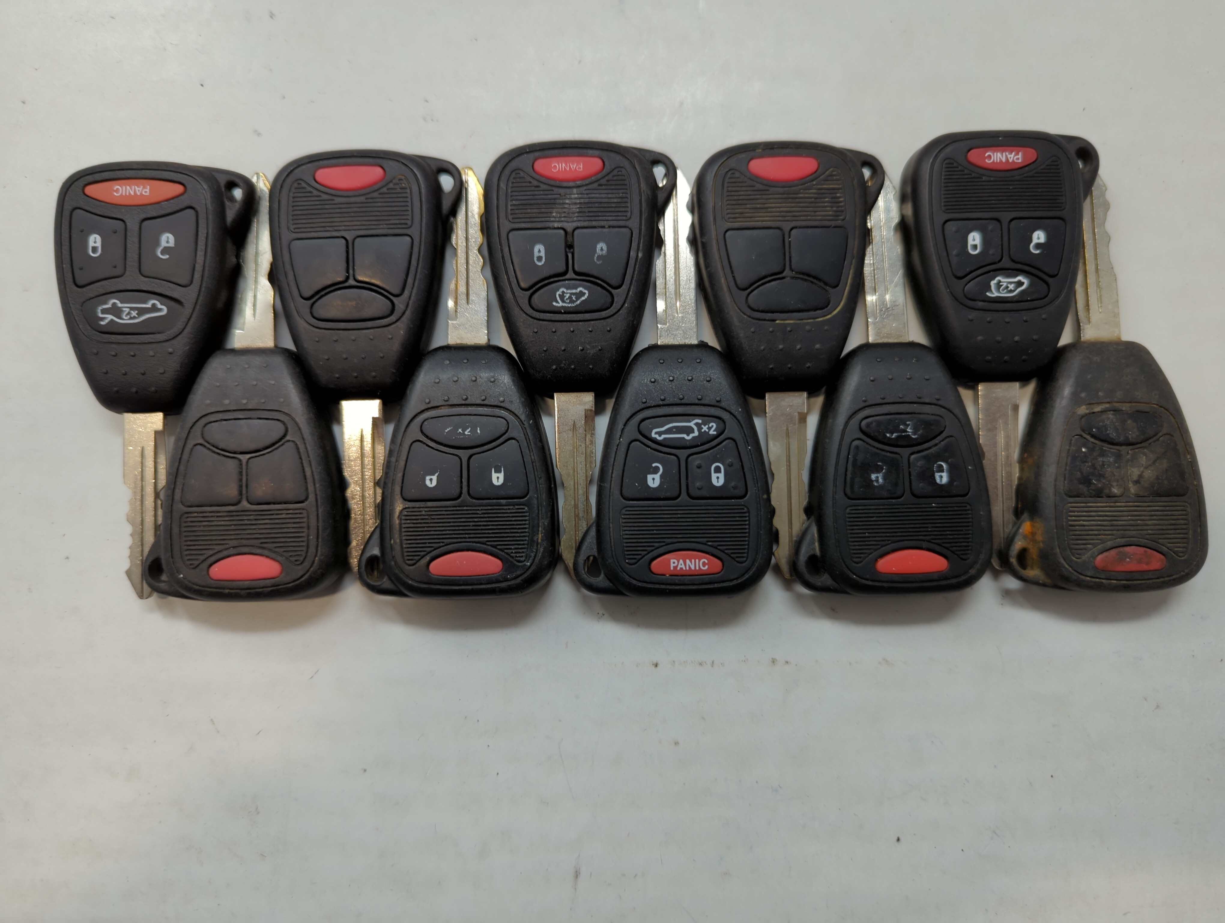 Picture of Lot of 10 Aftermarket Dodge/chrysler/jeep/ram Keyless Entry Remote Fob 559516