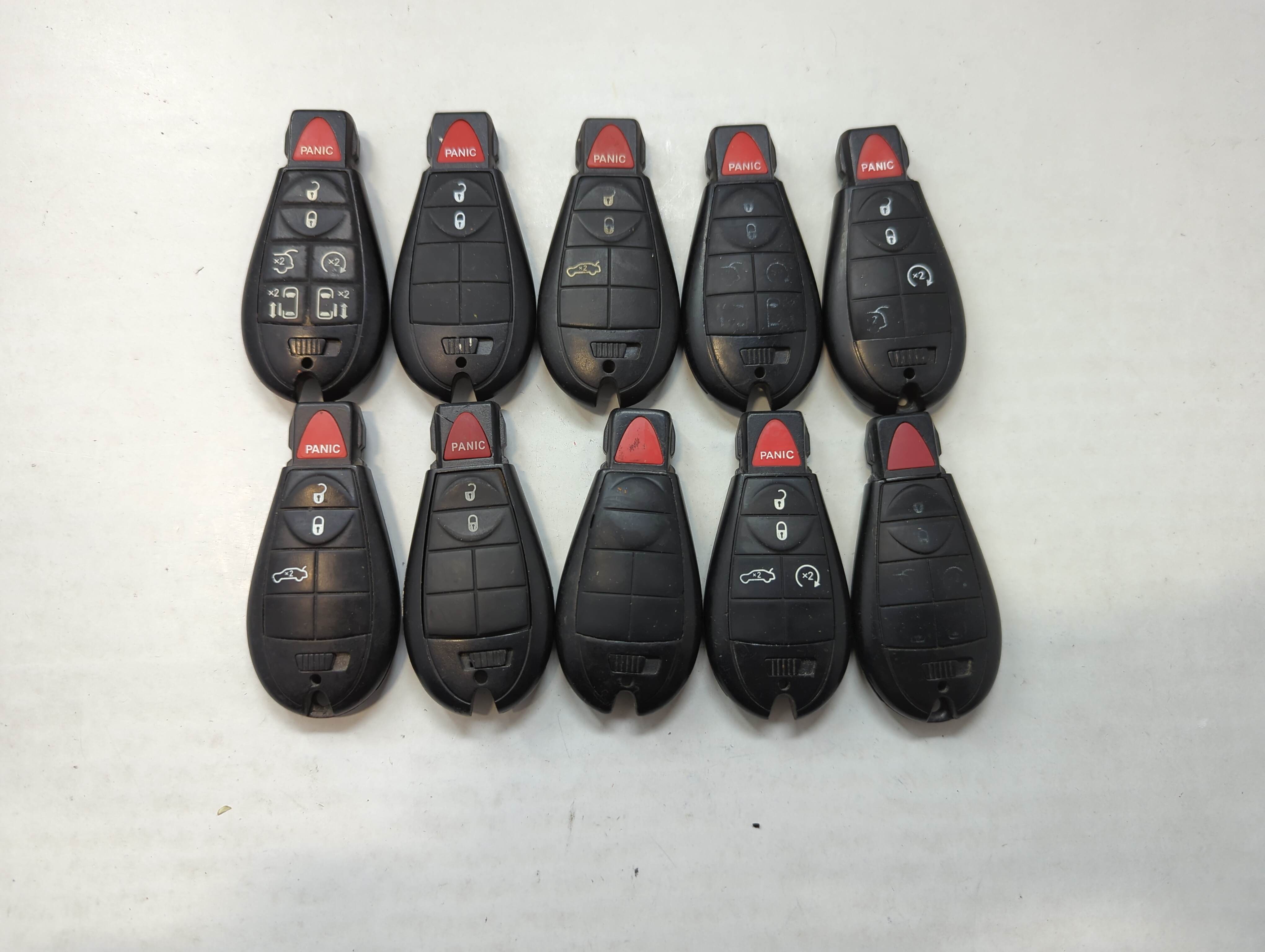 Picture of Lot of 10 Aftermarket Dodge/chrysler/jeep/ram Keyless Entry Remote Fob 559524