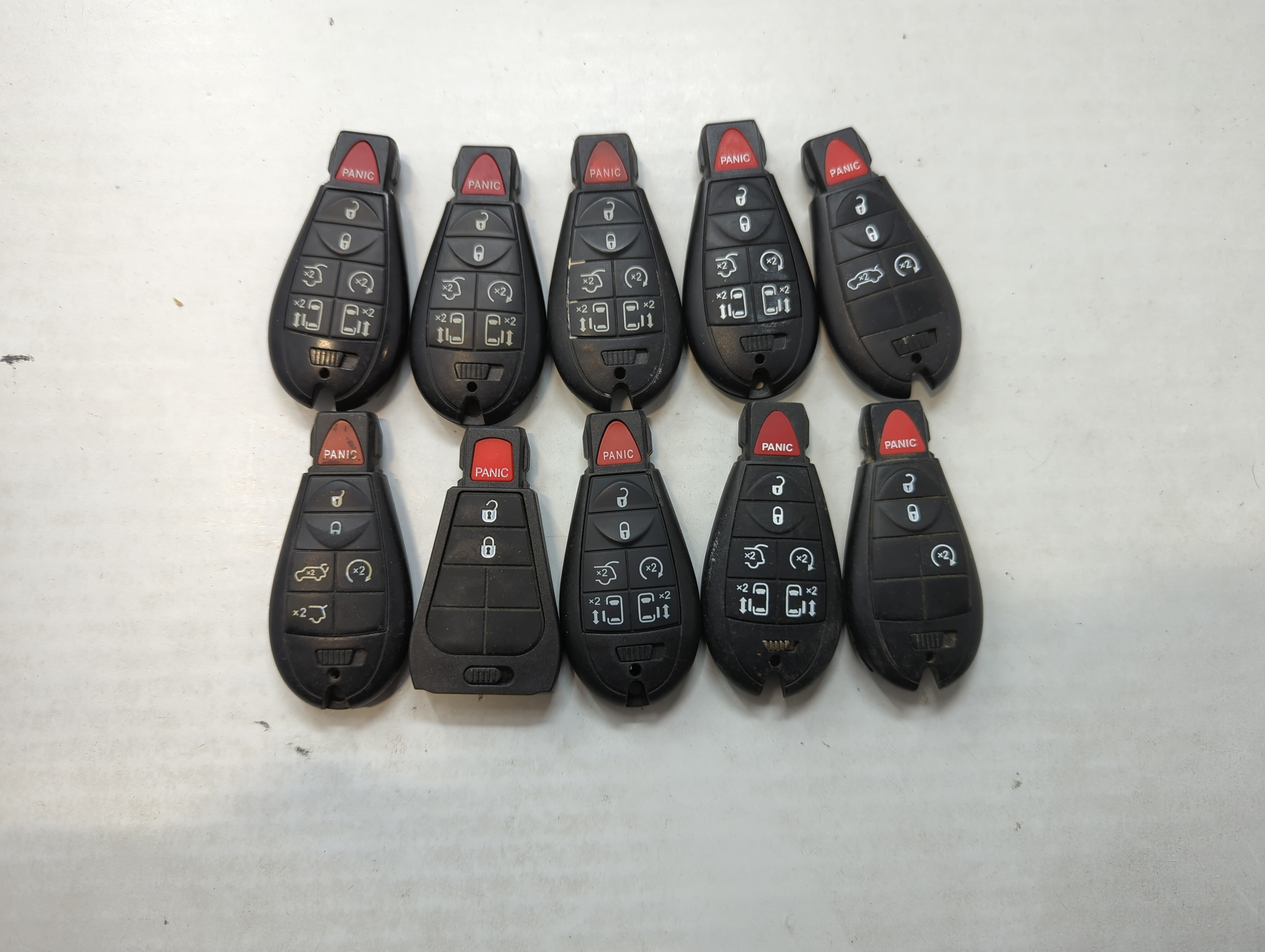 Picture of Lot of 10 Aftermarket Dodge/chrysler/jeep/ram Keyless Entry Remote Fob 559541