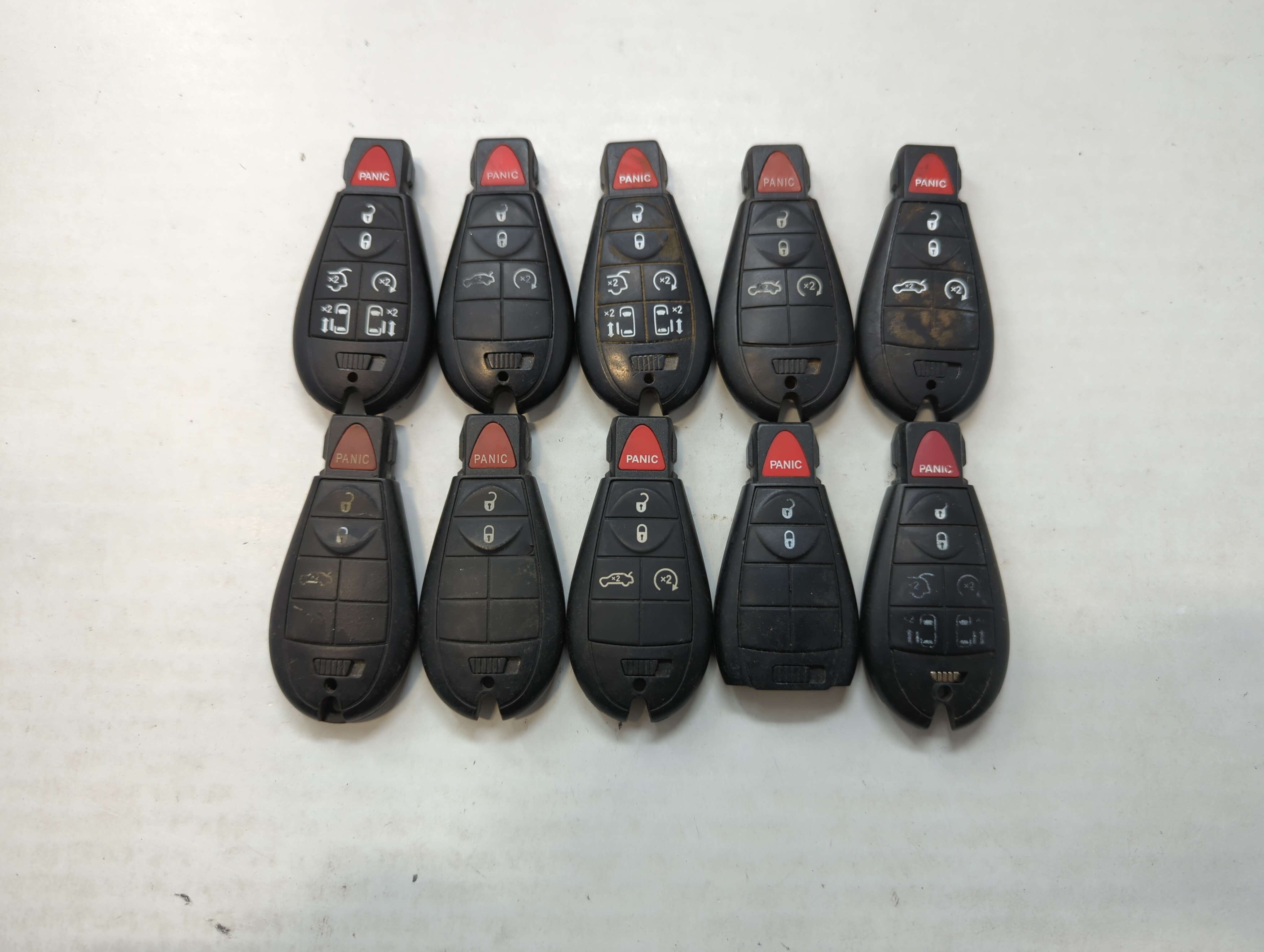 Picture of Lot of 10 Aftermarket Dodge/chrysler/jeep/ram Keyless Entry Remote Fob 559658