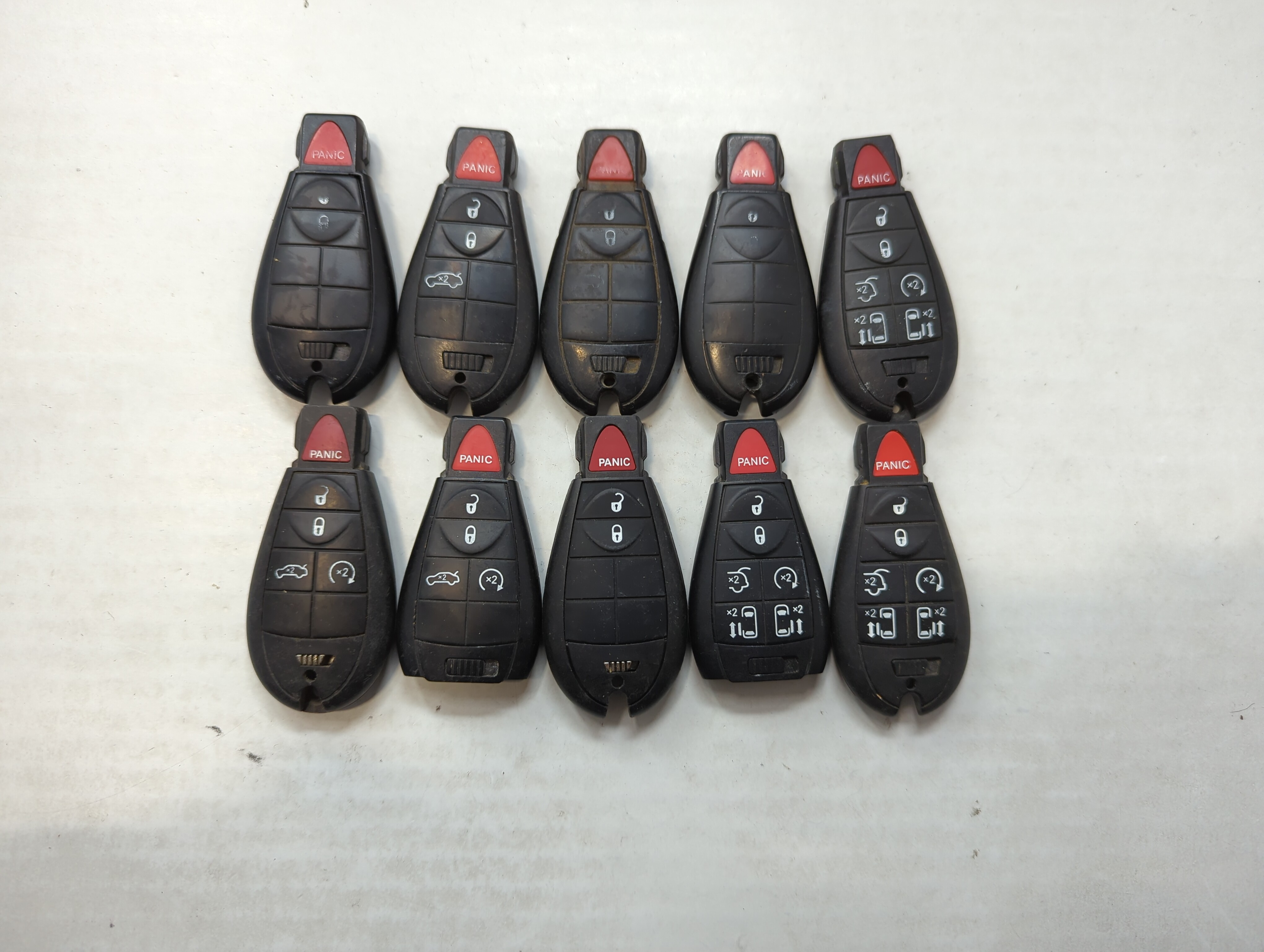 Picture of Lot of 10 Aftermarket Dodge/chrysler/jeep/ram Keyless Entry Remote Fob 559691