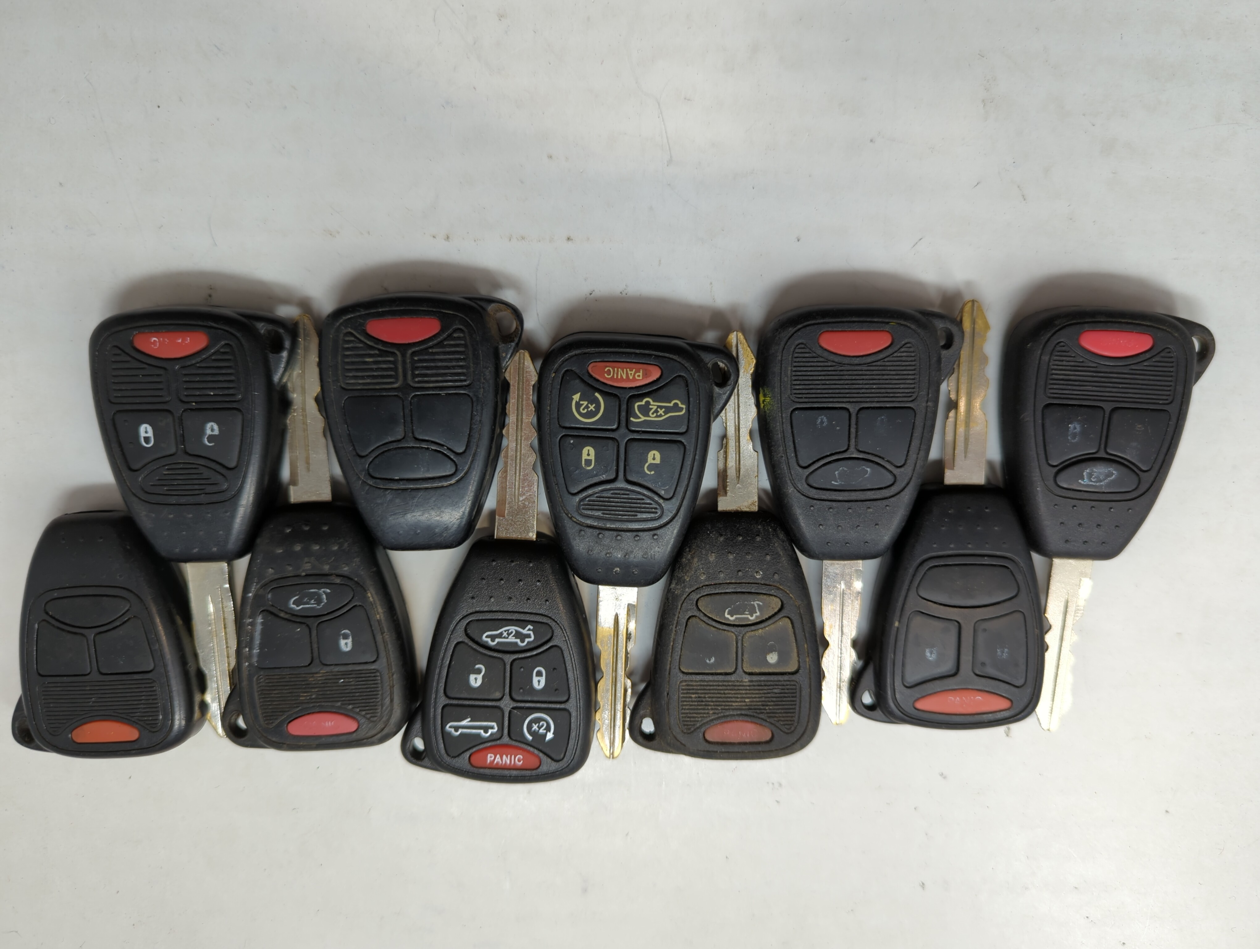 Picture of Lot of 10 Aftermarket Dodge/chrysler/jeep/ram Keyless Entry Remote Fob 559717