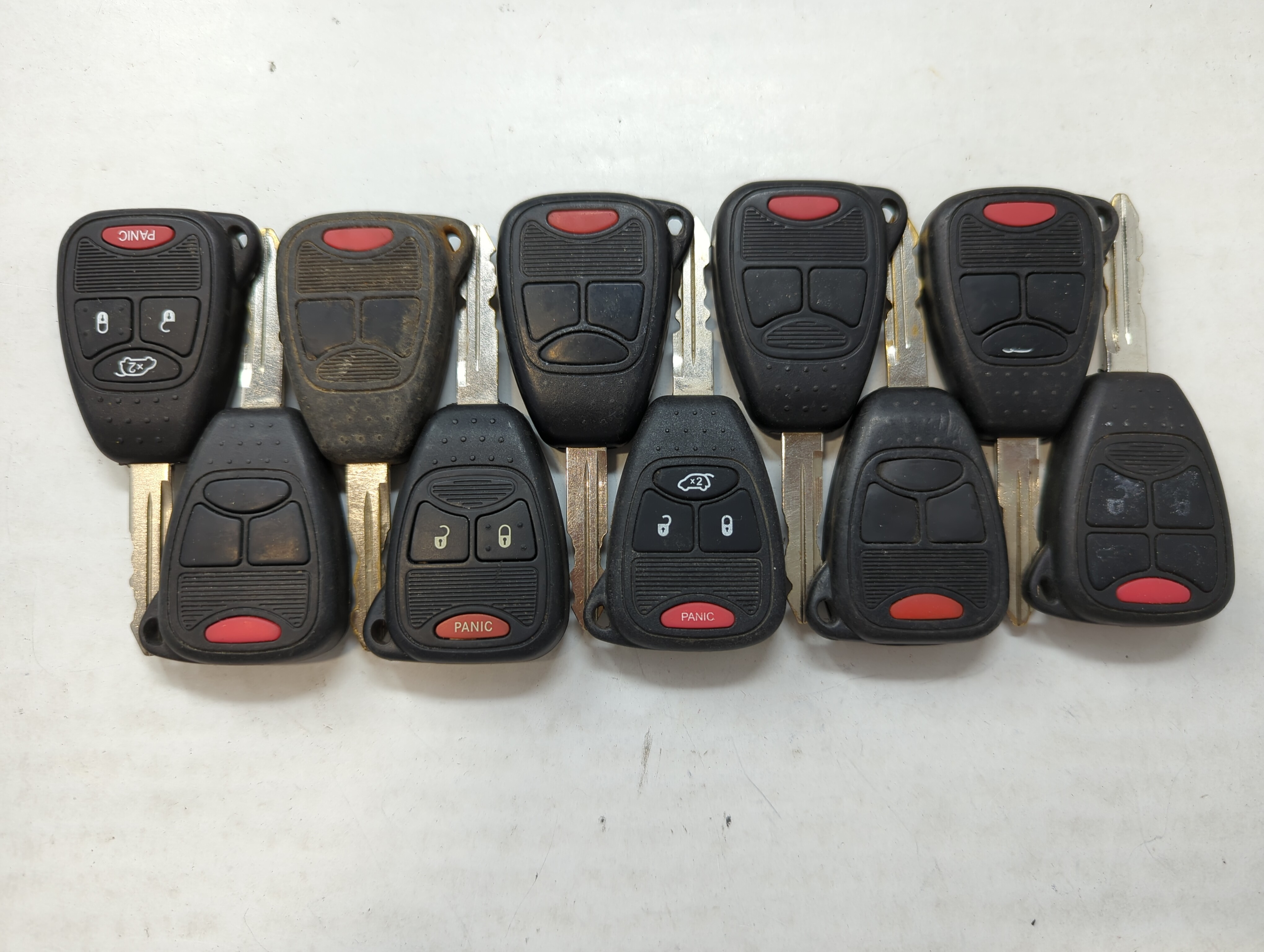Picture of Lot of 10 Aftermarket Dodge/chrysler/jeep/ram Keyless Entry Remote Fob 559802