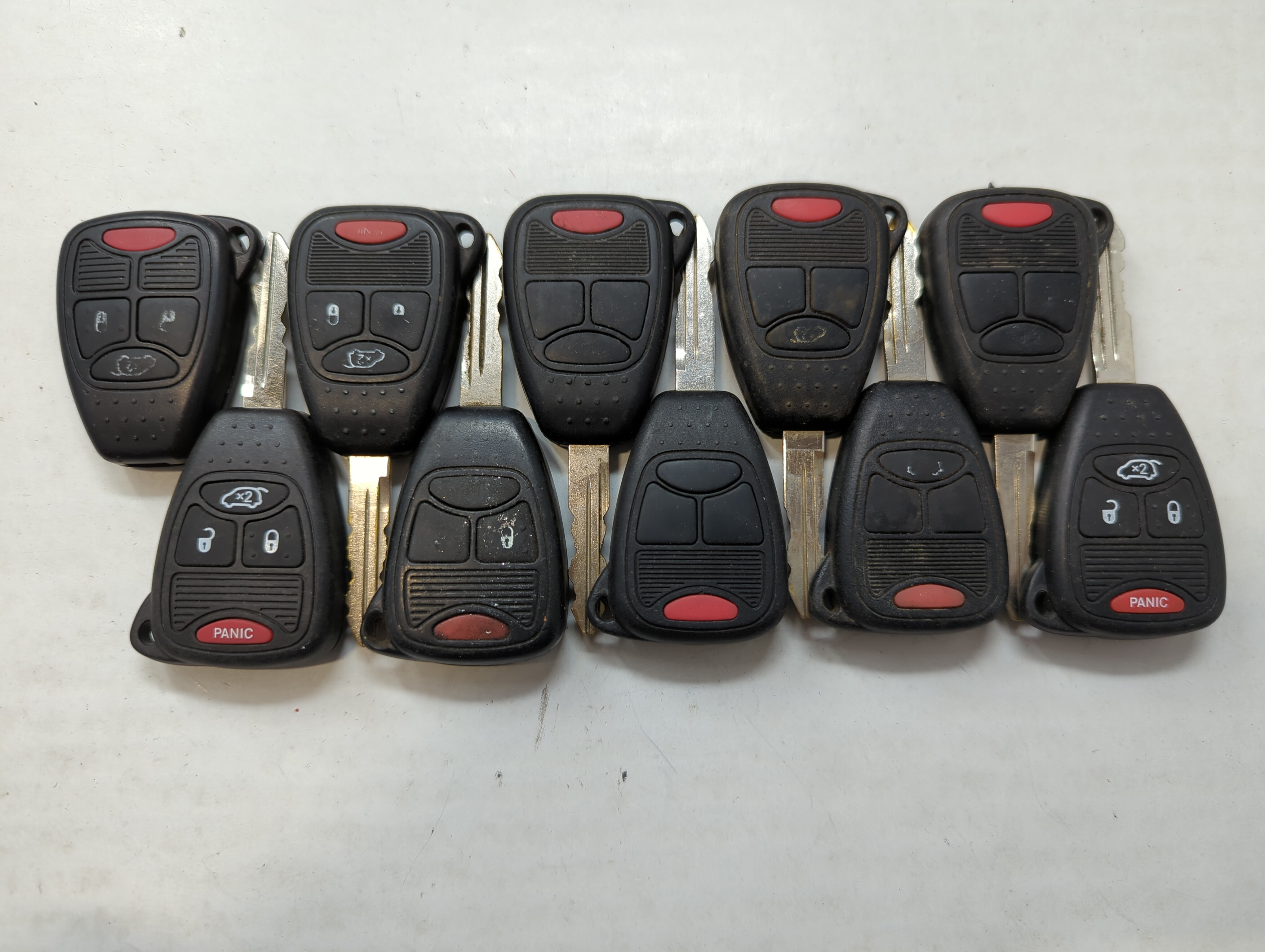 Picture of Lot of 10 Aftermarket Dodge/chrysler/jeep/ram Keyless Entry Remote Fob 559841