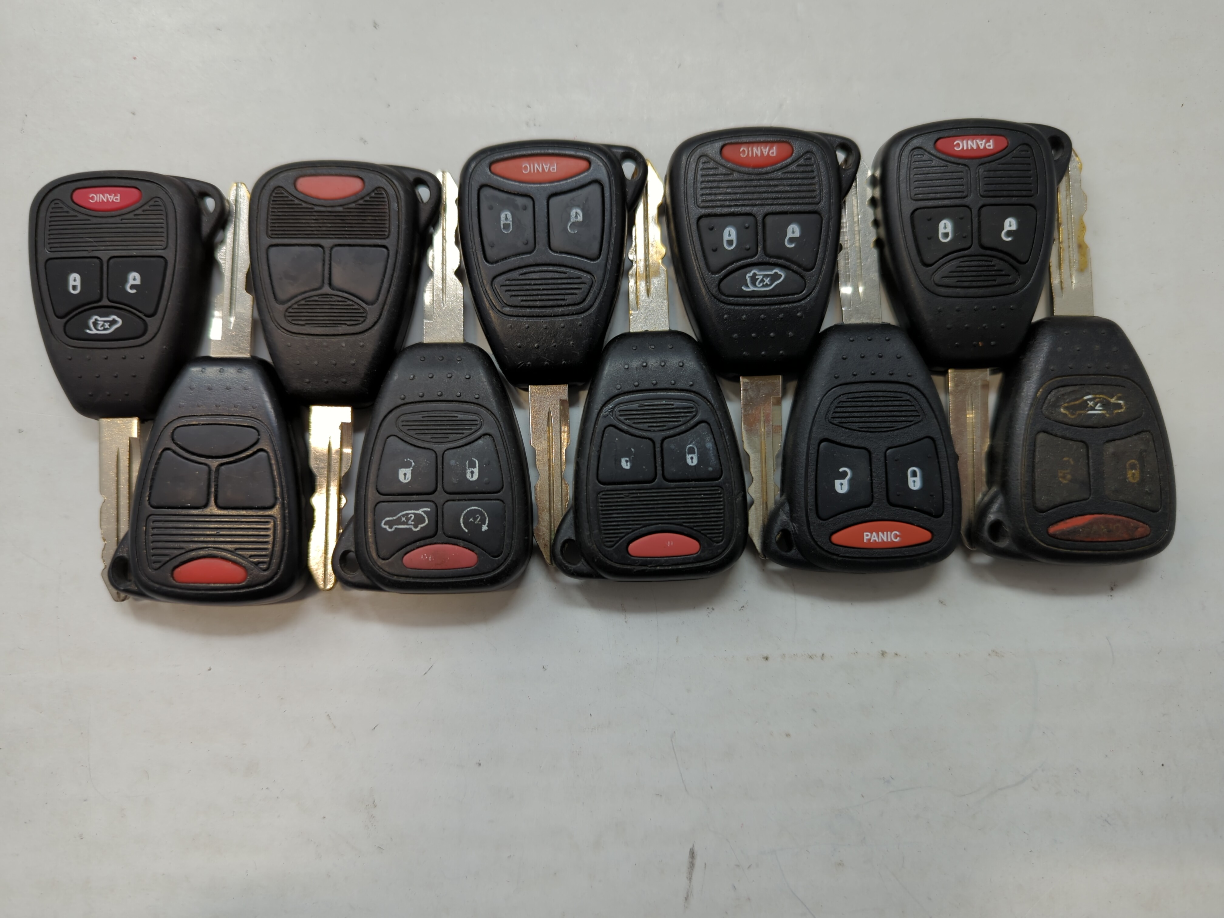 Picture of Lot of 10 Aftermarket Dodge/chrysler/jeep/ram Keyless Entry Remote Fob 563183